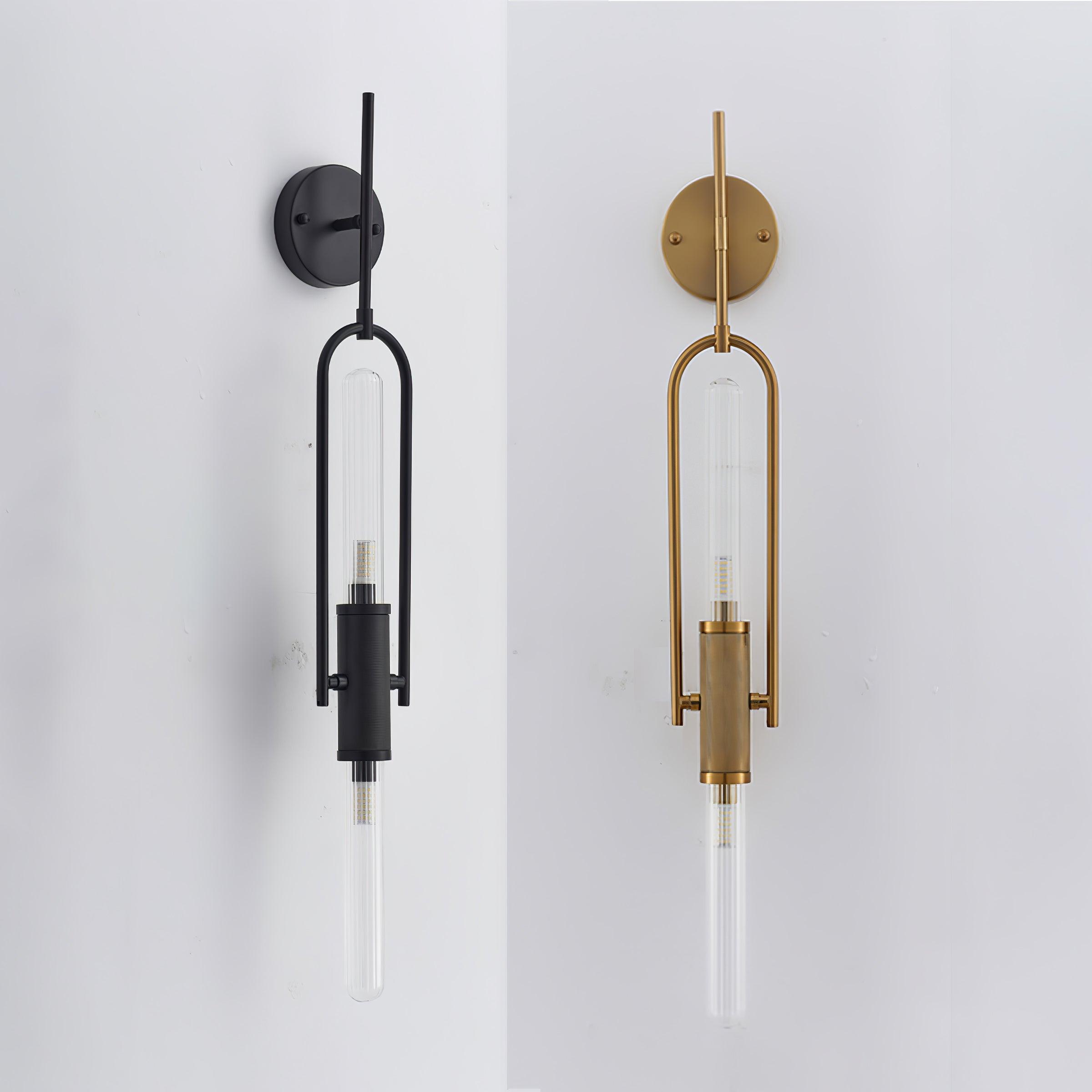 Olraeos Nordic Art Long Arc Glass Wall Lamp - Letslighting