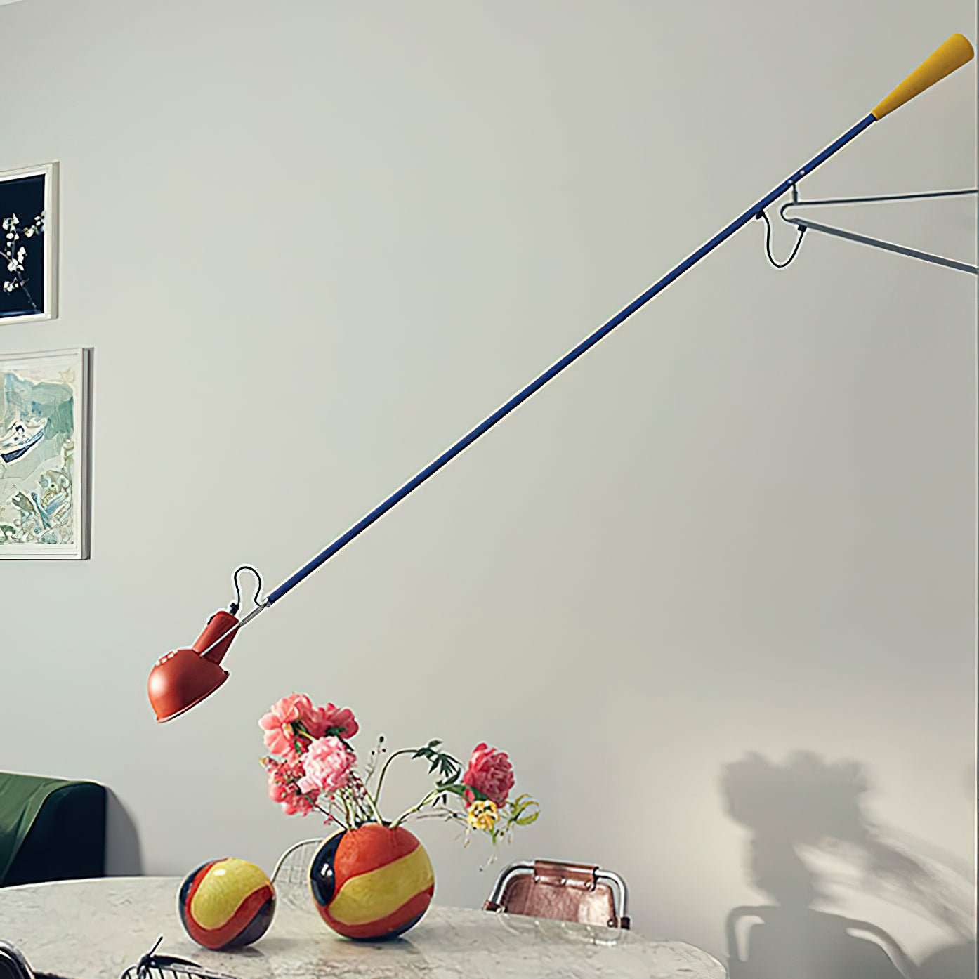 Aella Modern Minimalist Long Arm Wall Lamp - Letslighting