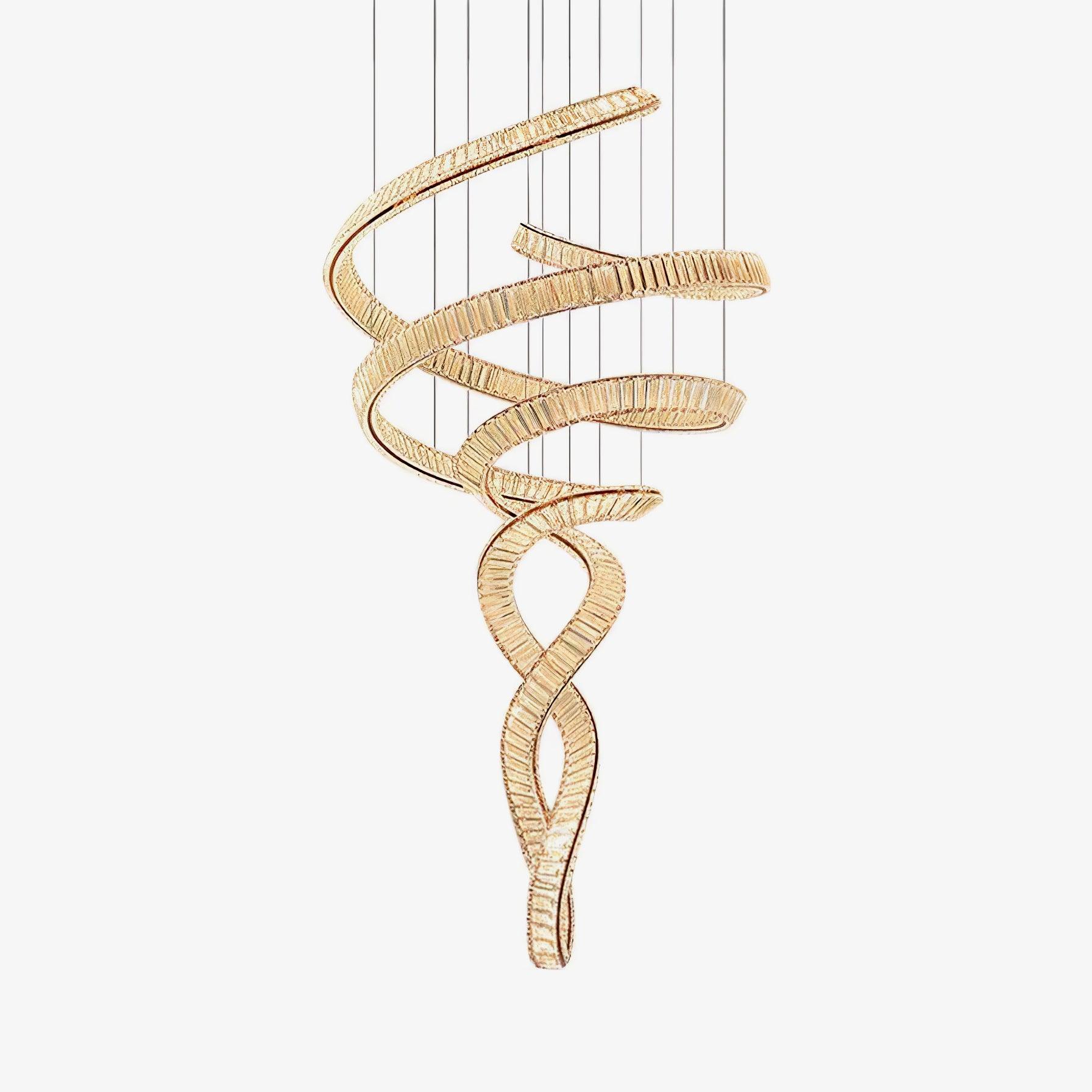 Cotalan Fluid Gold Pendant Light - Letslighting