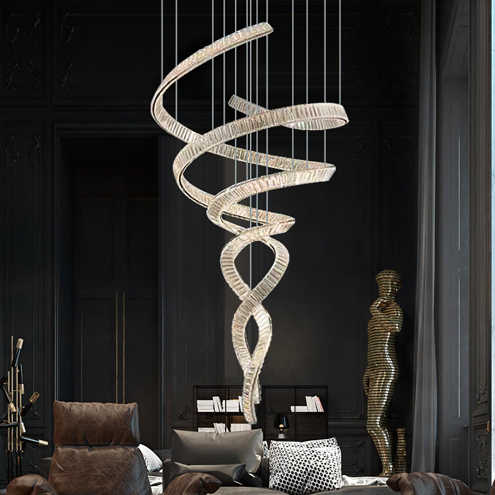 Cotalan Fluid Gold Pendant Light - Letslighting