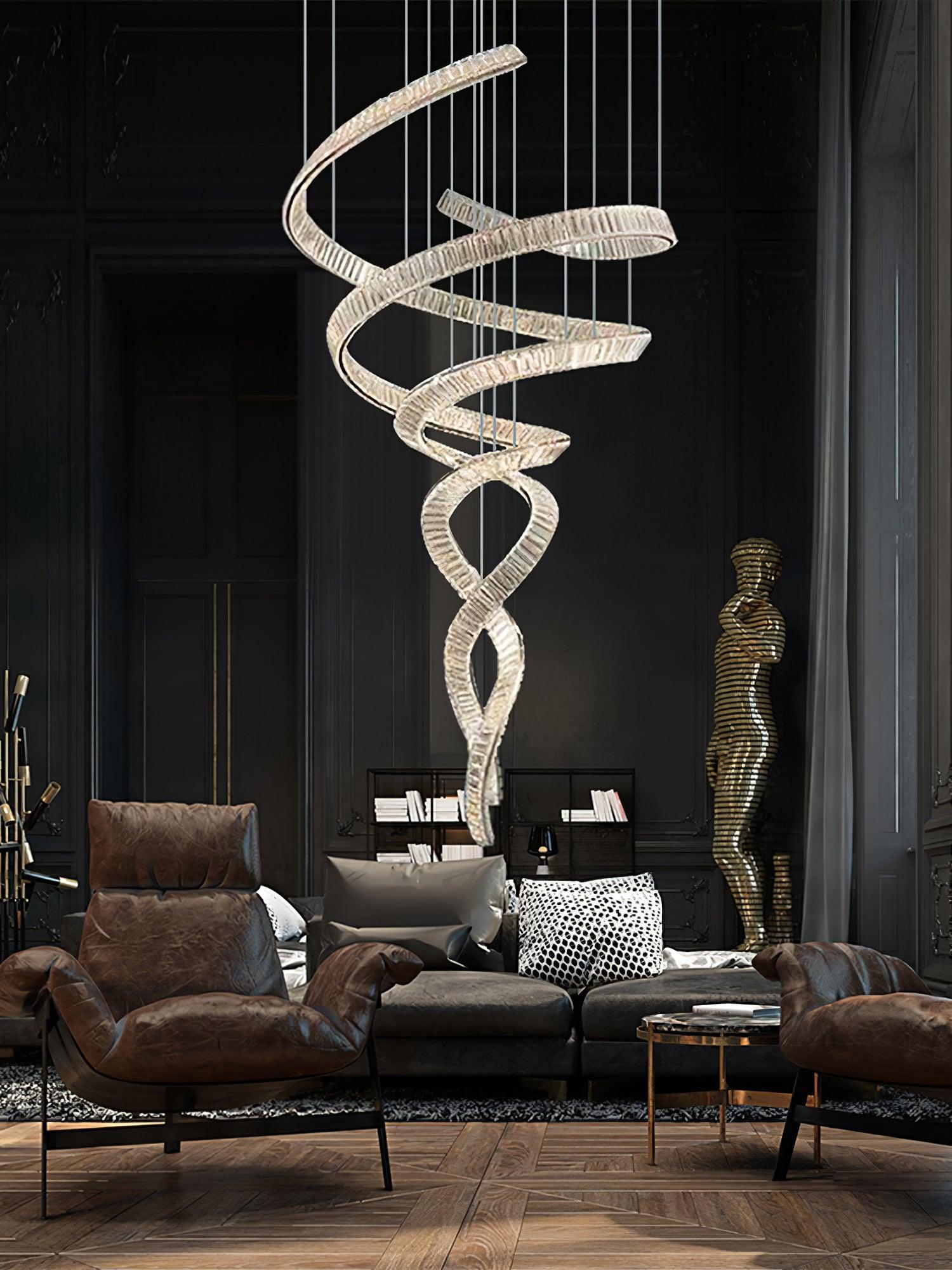 Cotalan Fluid Gold Pendant Light - Letslighting