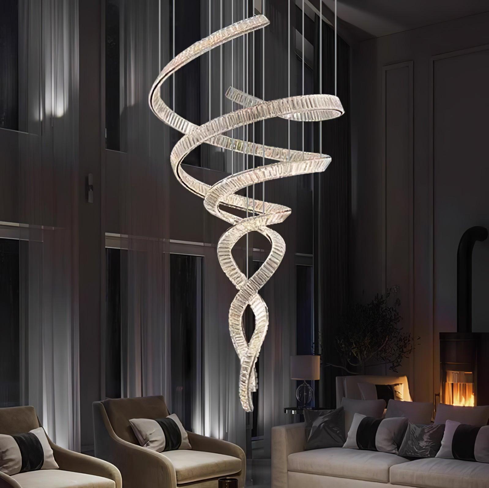 Cotalan Fluid Gold Pendant Light - Letslighting