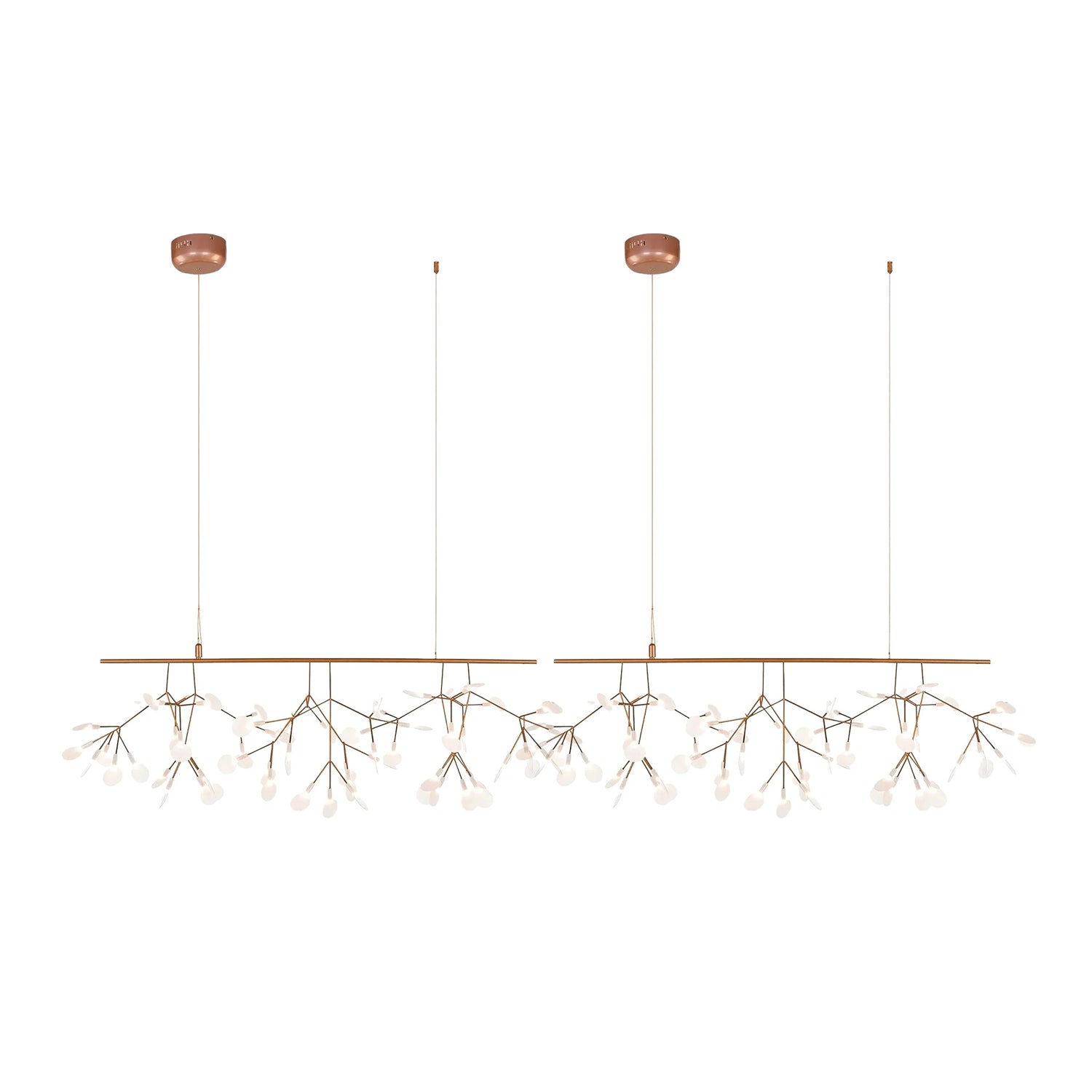Lustra Chandelier LED Branch Long Linear Artistic - Letslighting