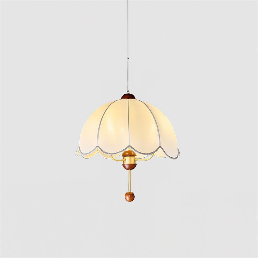 Lonzo Pendant Lamp Fabric Dome - Letslighting
