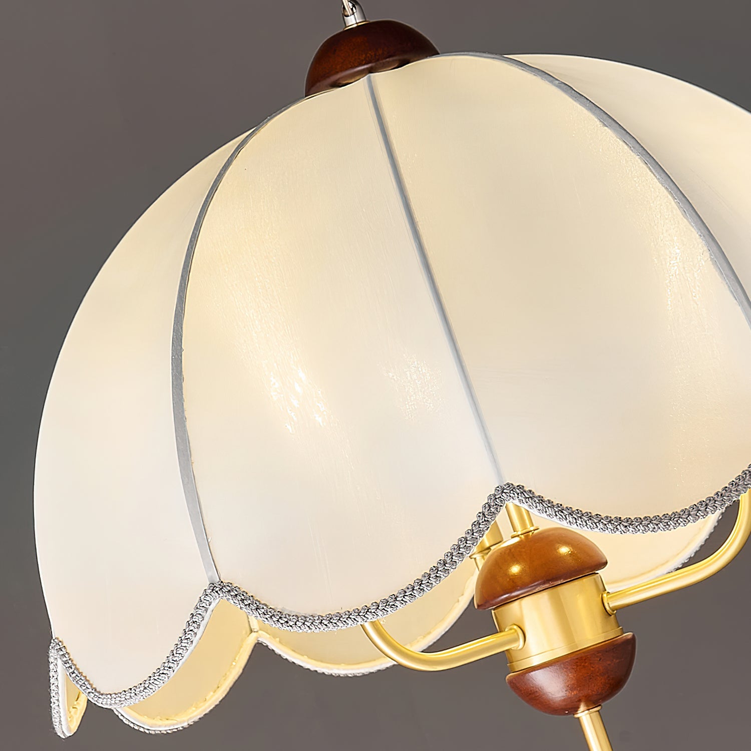 Lonzo Pendant Lamp Fabric Dome - Letslighting