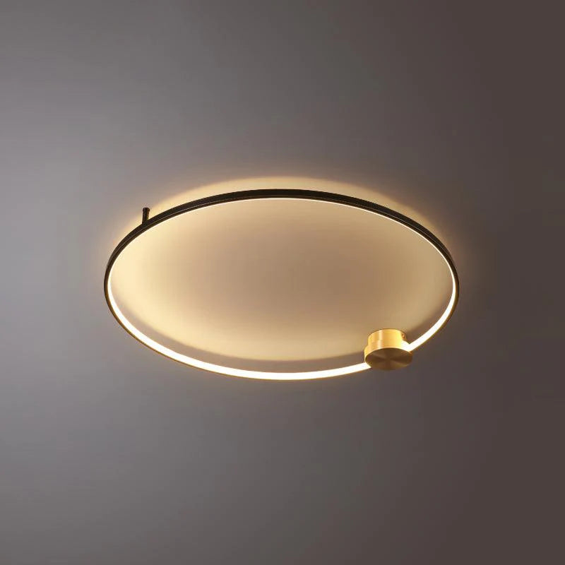 Rick Modern LED Loop Metal Ceiling Light Living Room Bedroom - Letslighting
