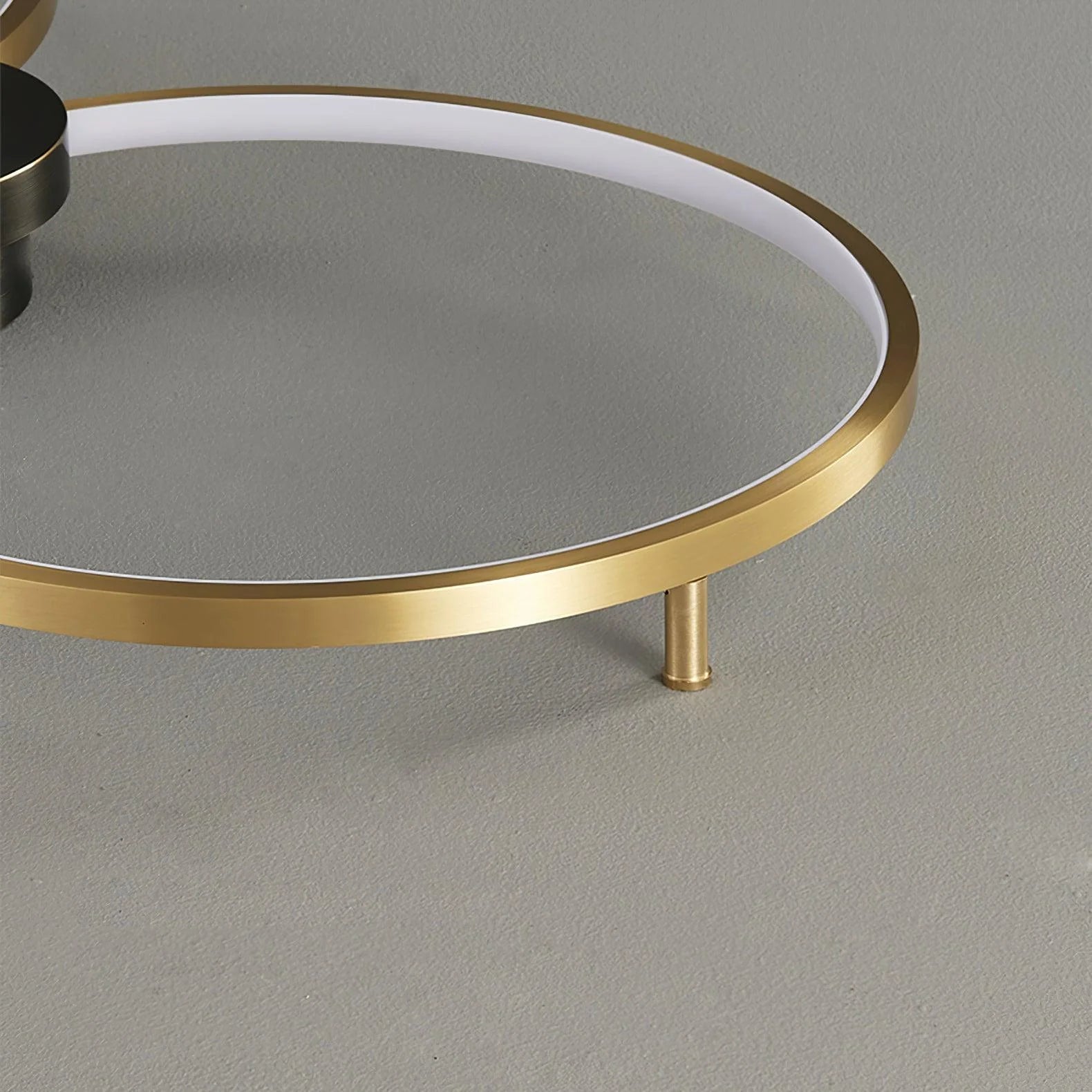 Rick Modern LED Loop Metal Ceiling Light Living Room Bedroom - Letslighting