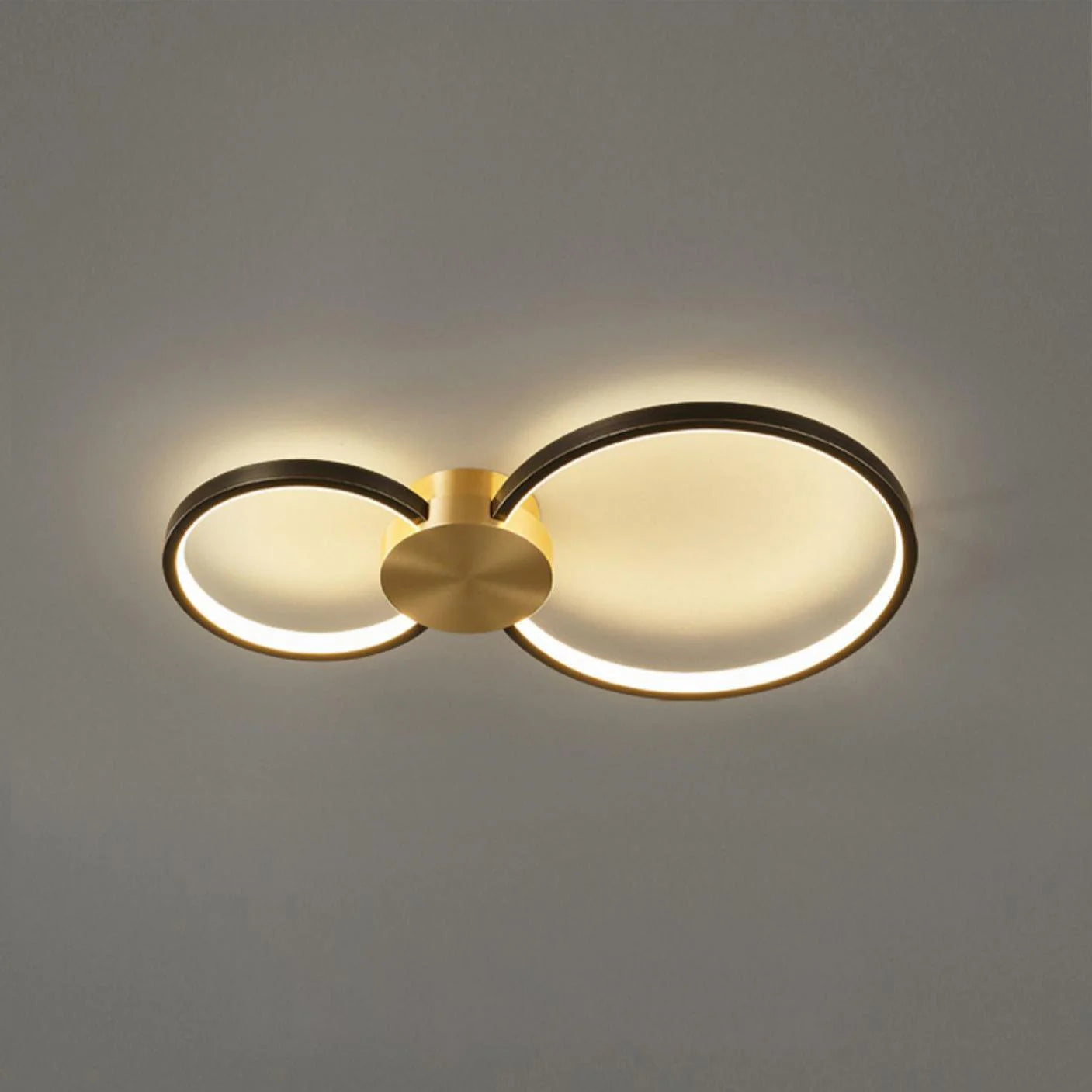 Rick Modern LED Loop Metal Ceiling Light Living Room Bedroom - Letslighting