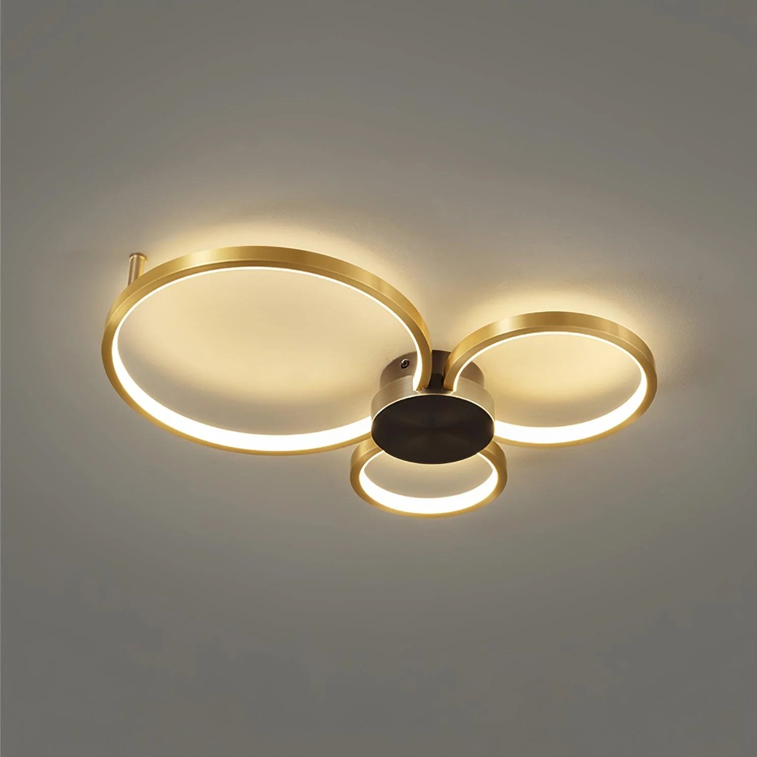 Rick Modern LED Loop Metal Ceiling Light Living Room Bedroom - Letslighting