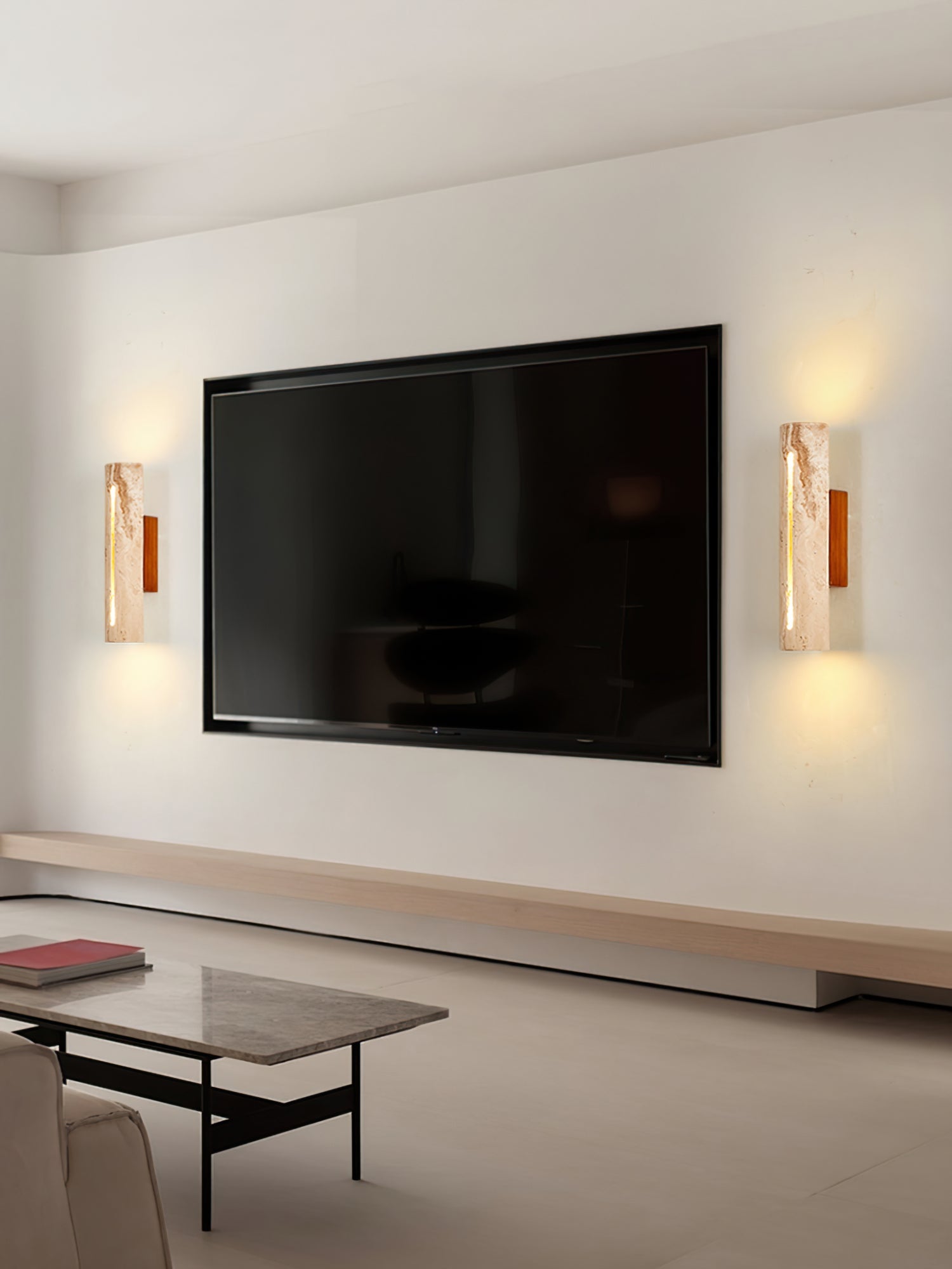 Nissa Travertine Wall Light - Letslighting