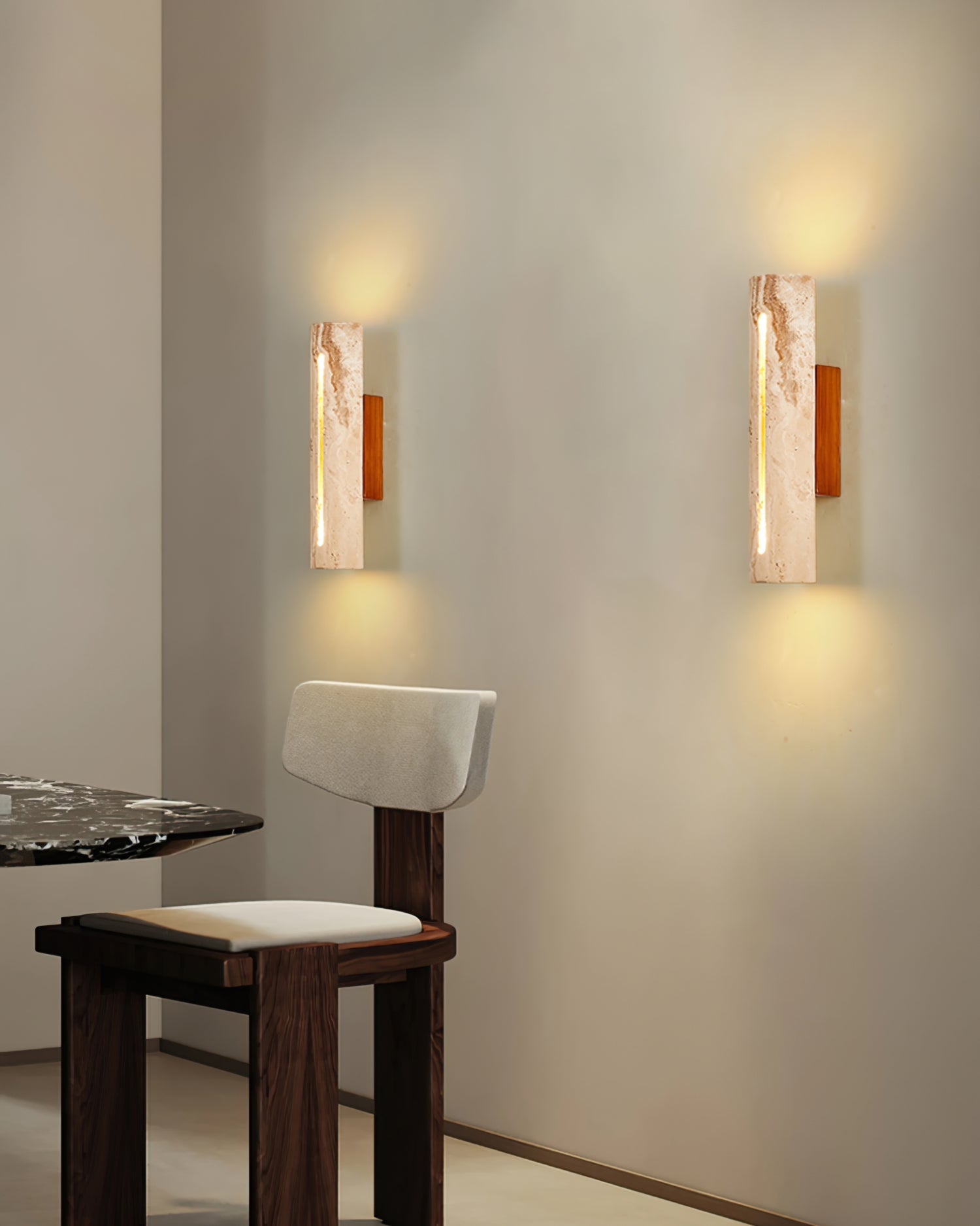 Nissa Travertine Wall Light - Letslighting