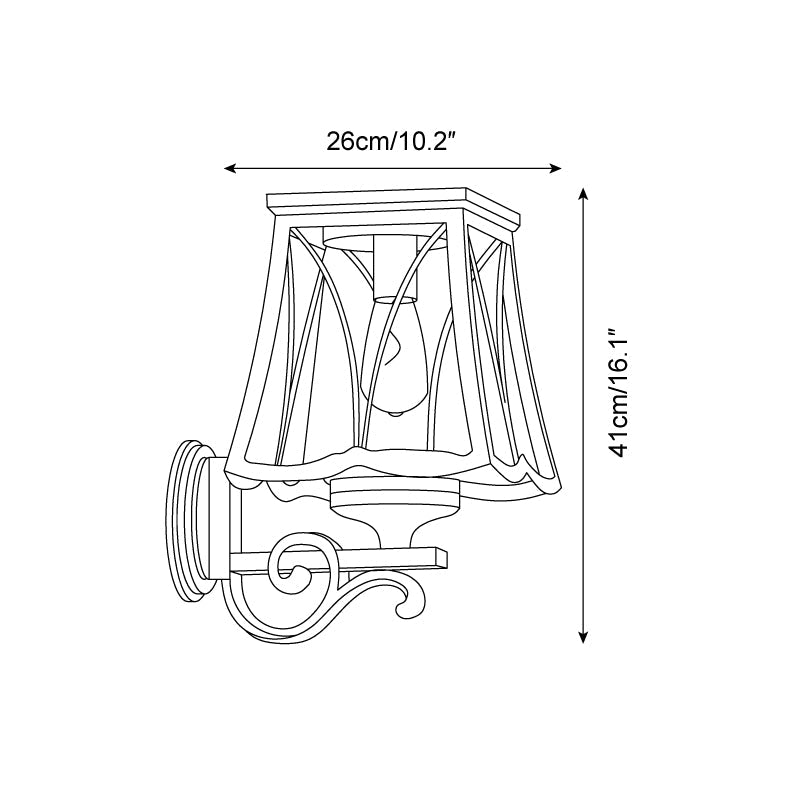 Loria Outdoor Wall Lamp Lantern - Letslighting