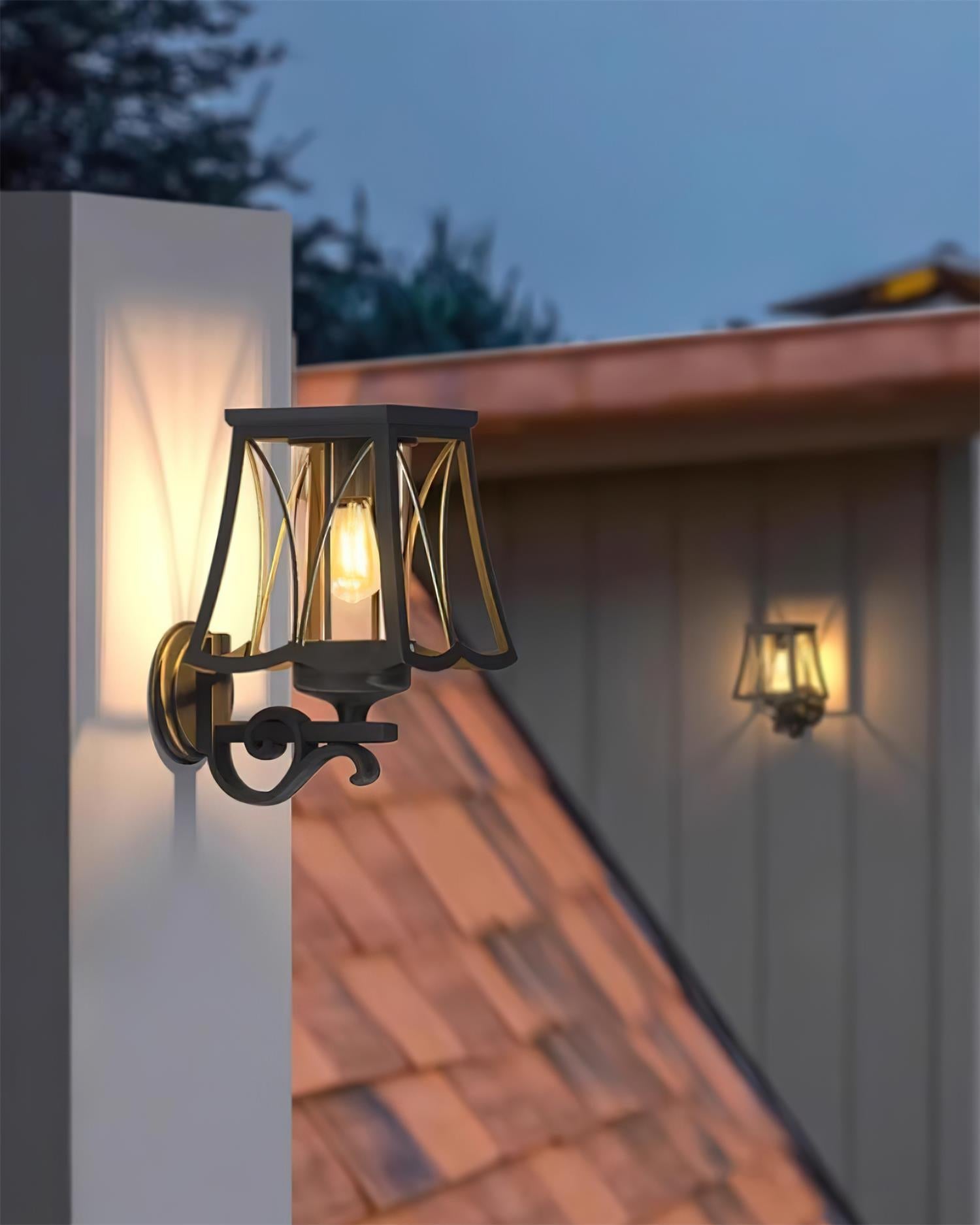Loria Outdoor Wall Lamp Lantern - Letslighting