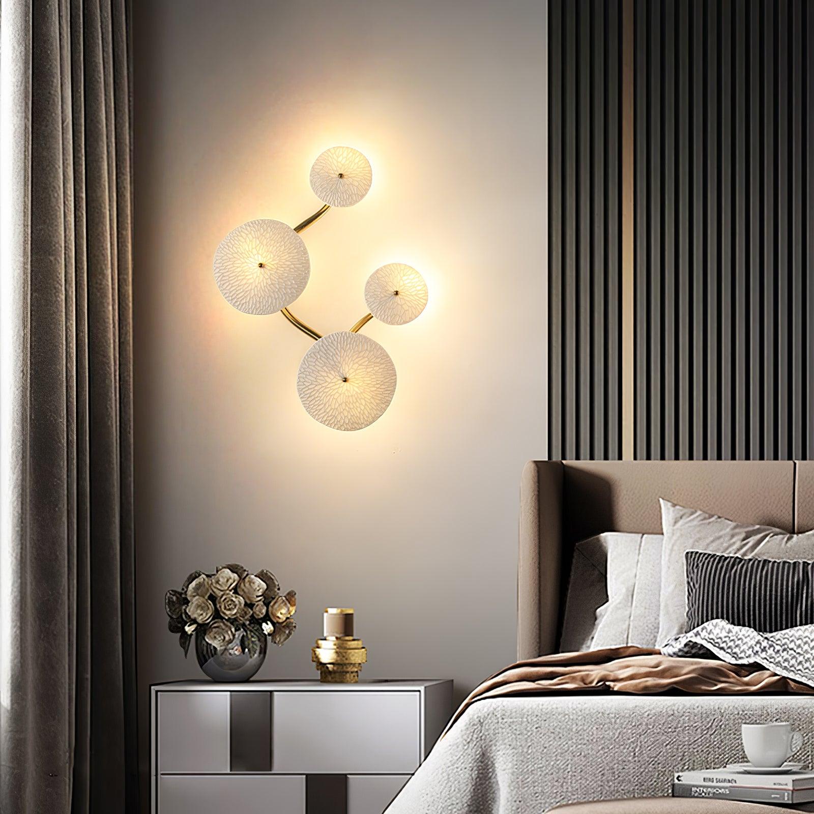 Jesse Elegance Nordic Art Petal Wall Lamp - Letslighting