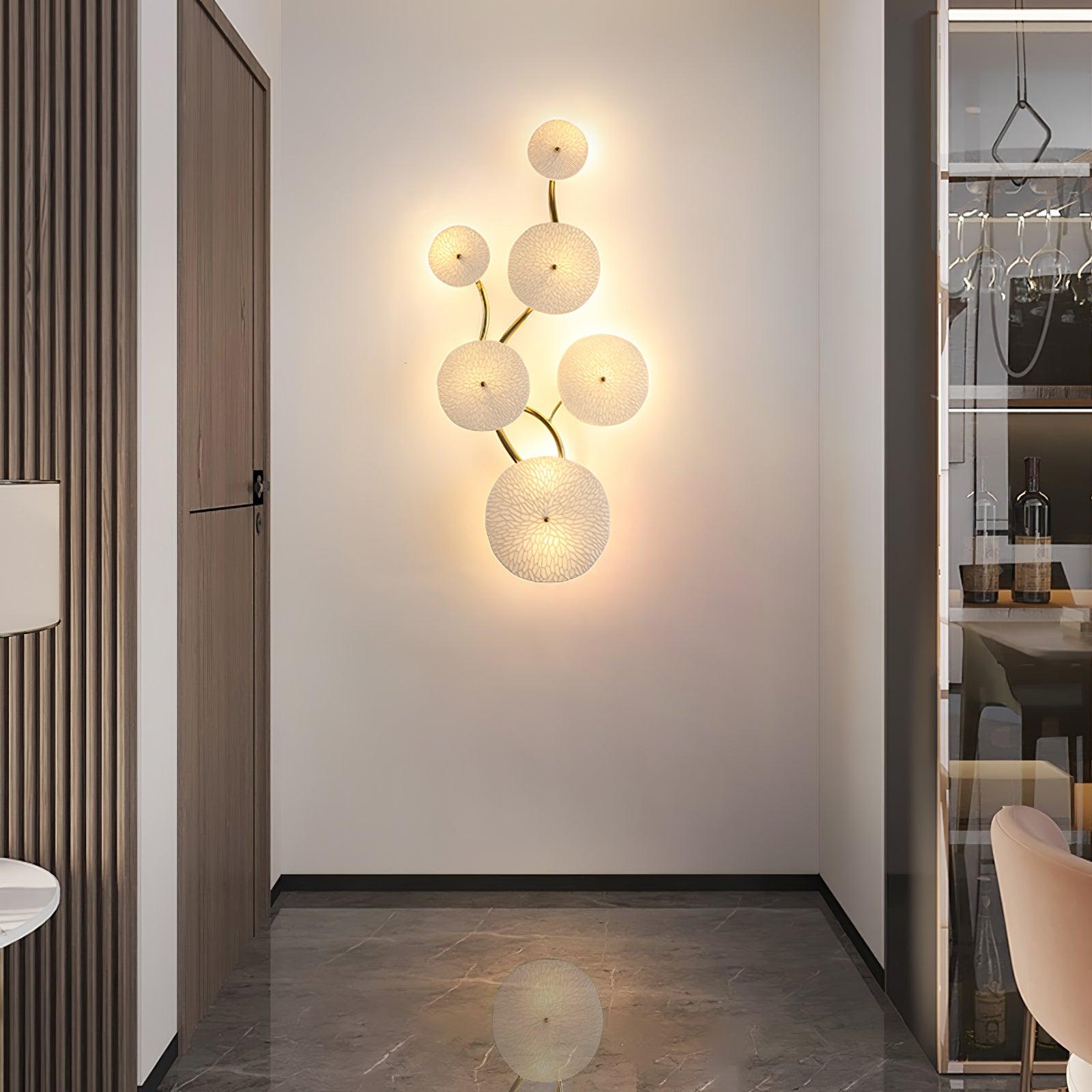 Jesse Elegance Nordic Art Petal Wall Lamp - Letslighting