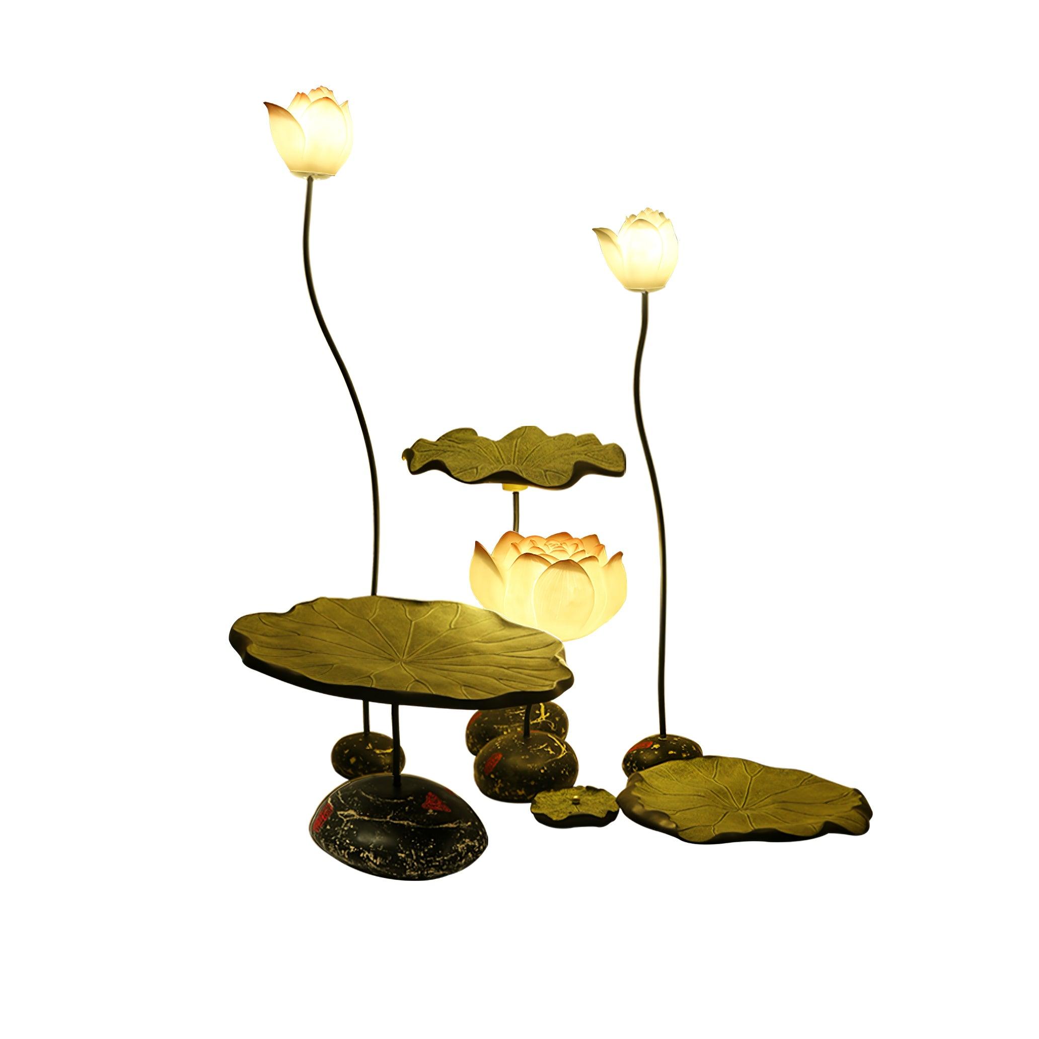Floralis Elegant Lotus Floor Lamp - Letslighting