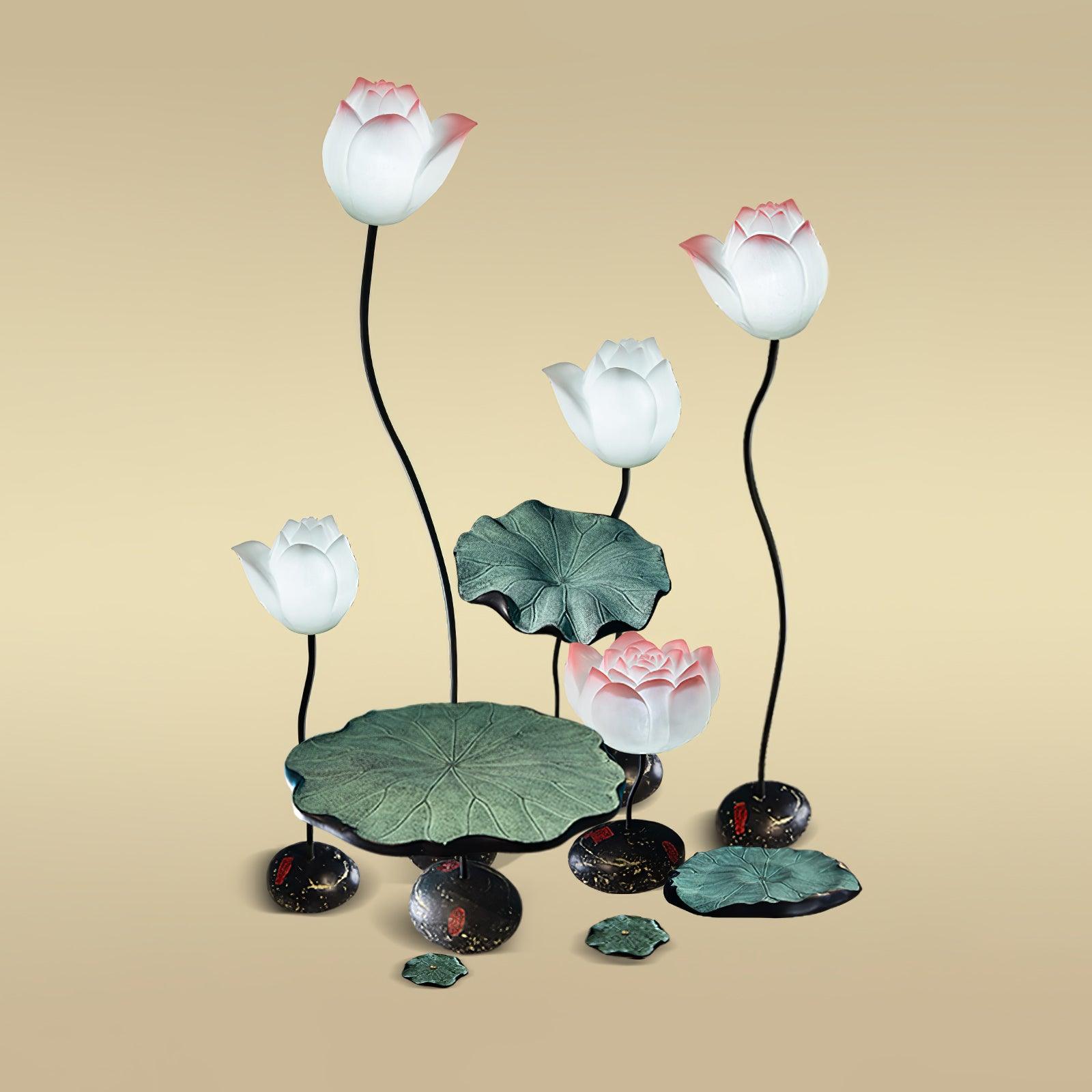 Floralis Elegant Lotus Floor Lamp - Letslighting