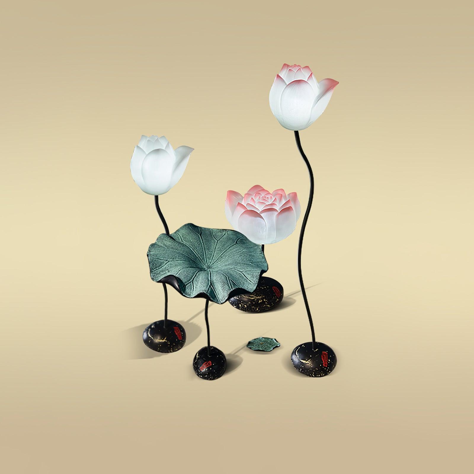 Floralis Elegant Lotus Floor Lamp - Letslighting