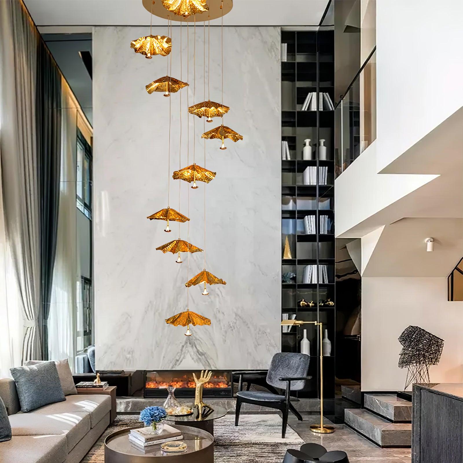 Fluttergold Modern Pendant Chandelier - Letslighting