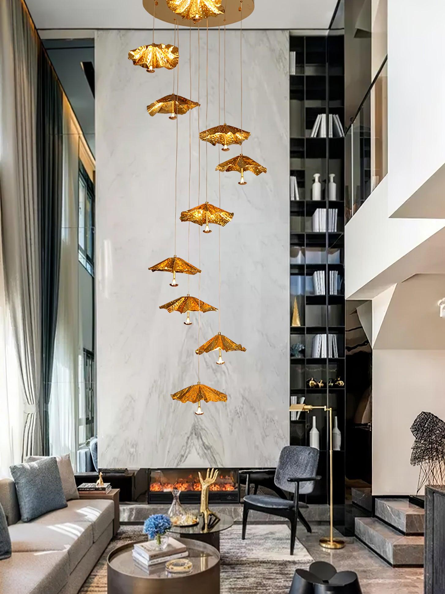 Fluttergold Modern Pendant Chandelier - Letslighting