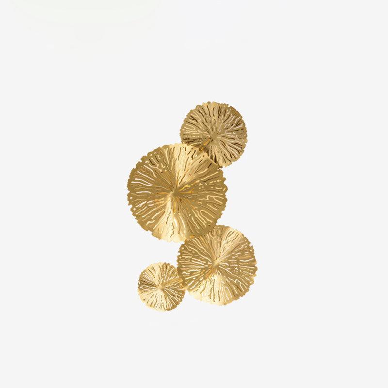 Lustra Wall Lamp Lotus Leaf Brass - Letslighting