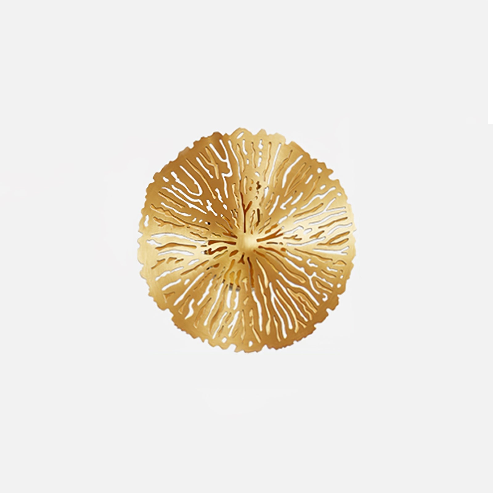 Lustra Wall Lamp Lotus Leaf Brass - Letslighting