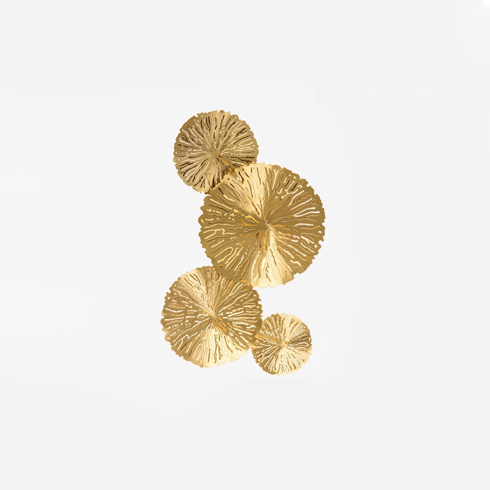 Lustra Wall Lamp Lotus Leaf Brass - Letslighting