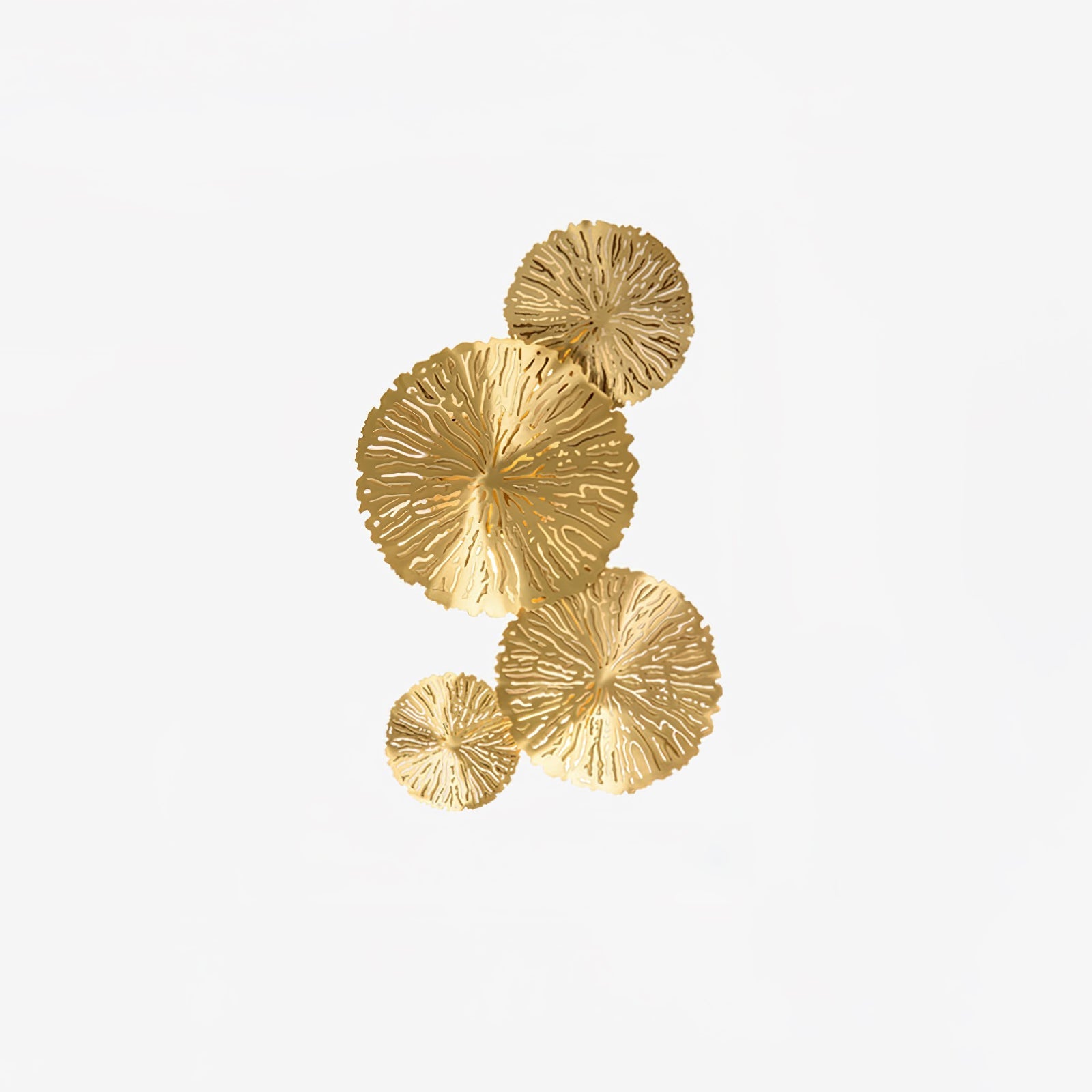 Lustra Wall Lamp Lotus Leaf Brass - Letslighting