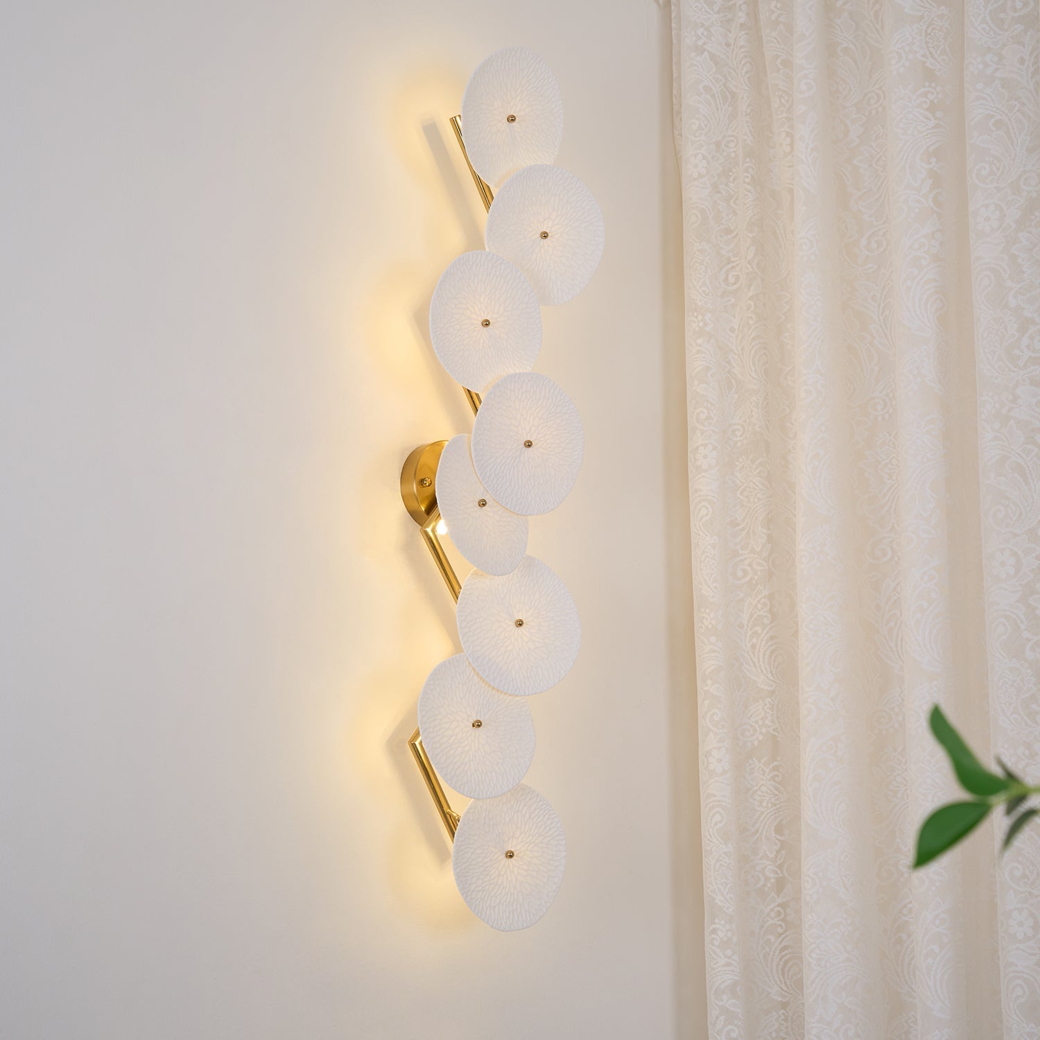 Olivia Lotus Petal Wall Lamp