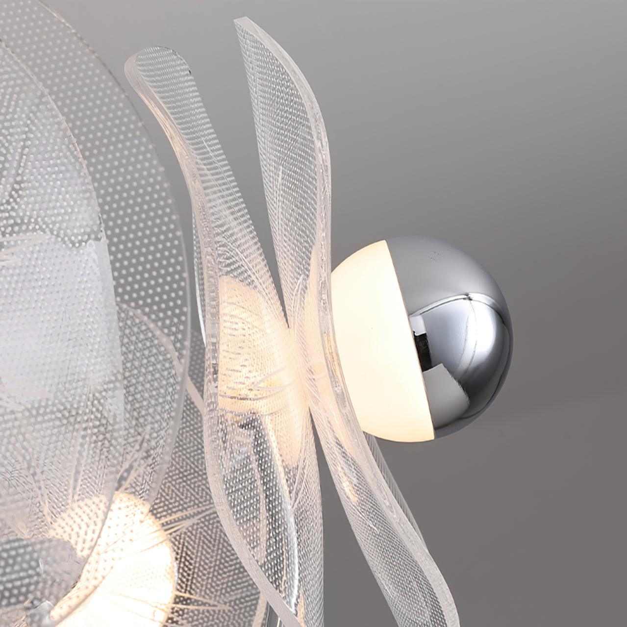 Lotus Wall Lamp Acrylic Disc - Letslighting