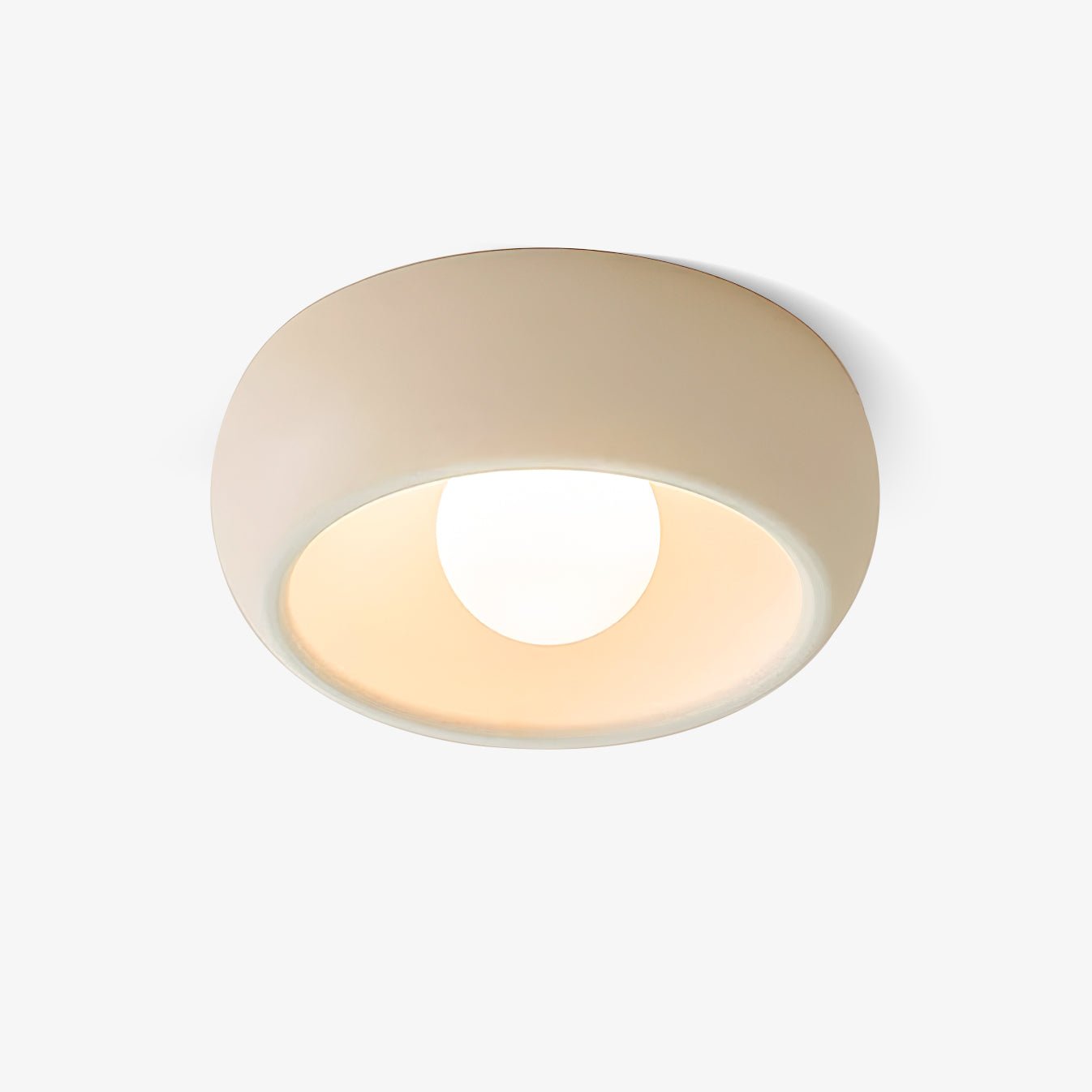 Louis Modern Minimalist Round Glass Ceiling Light - Letslighting