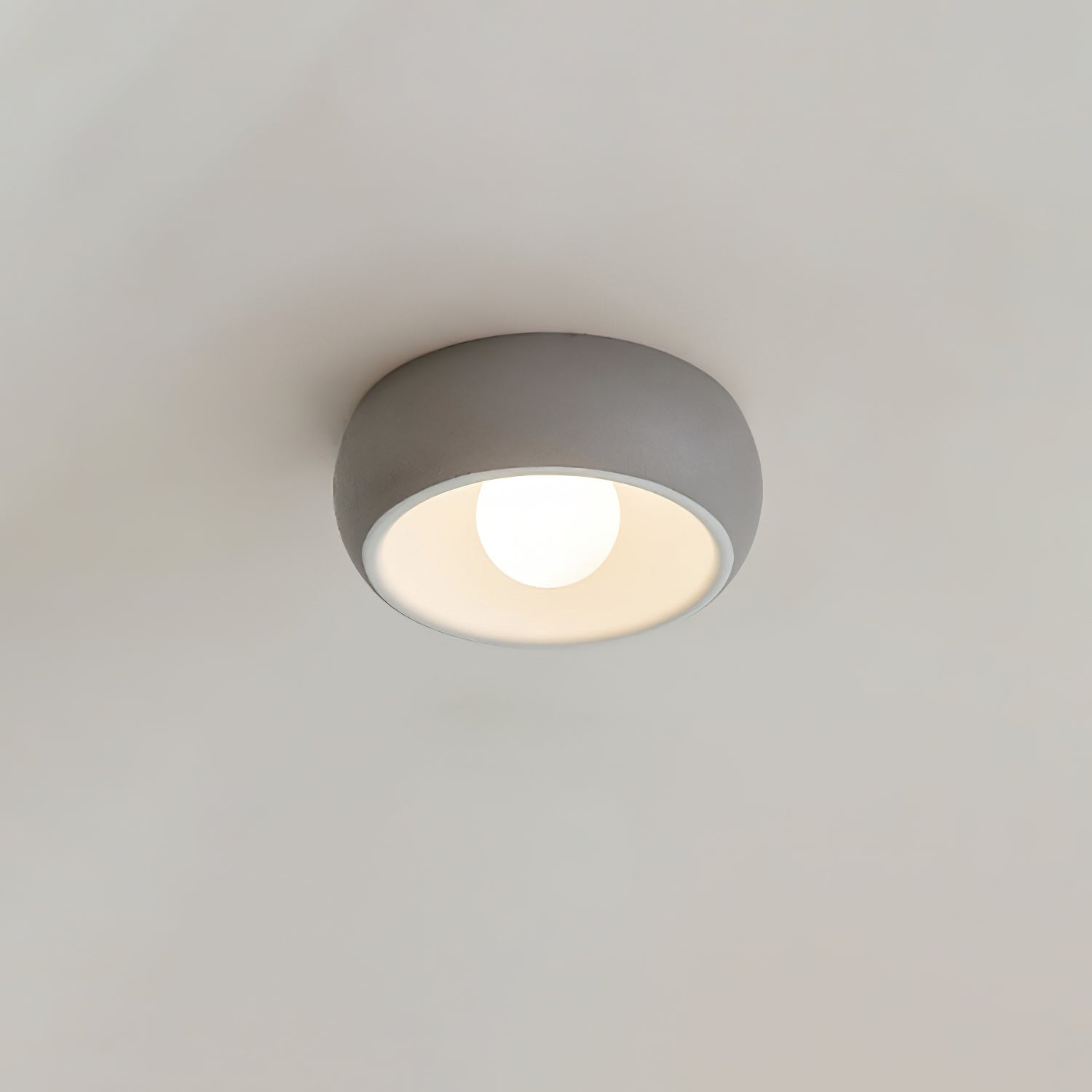 Louis Modern Minimalist Round Glass Ceiling Light - Letslighting