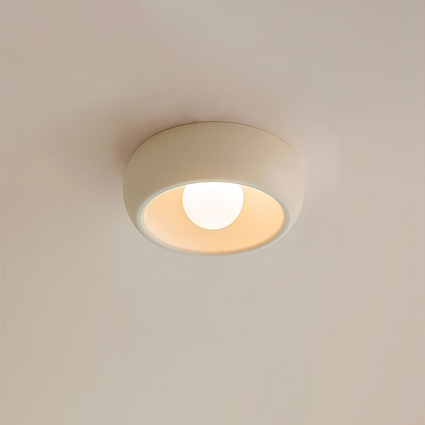 Louis Modern Minimalist Round Glass Ceiling Light - Letslighting