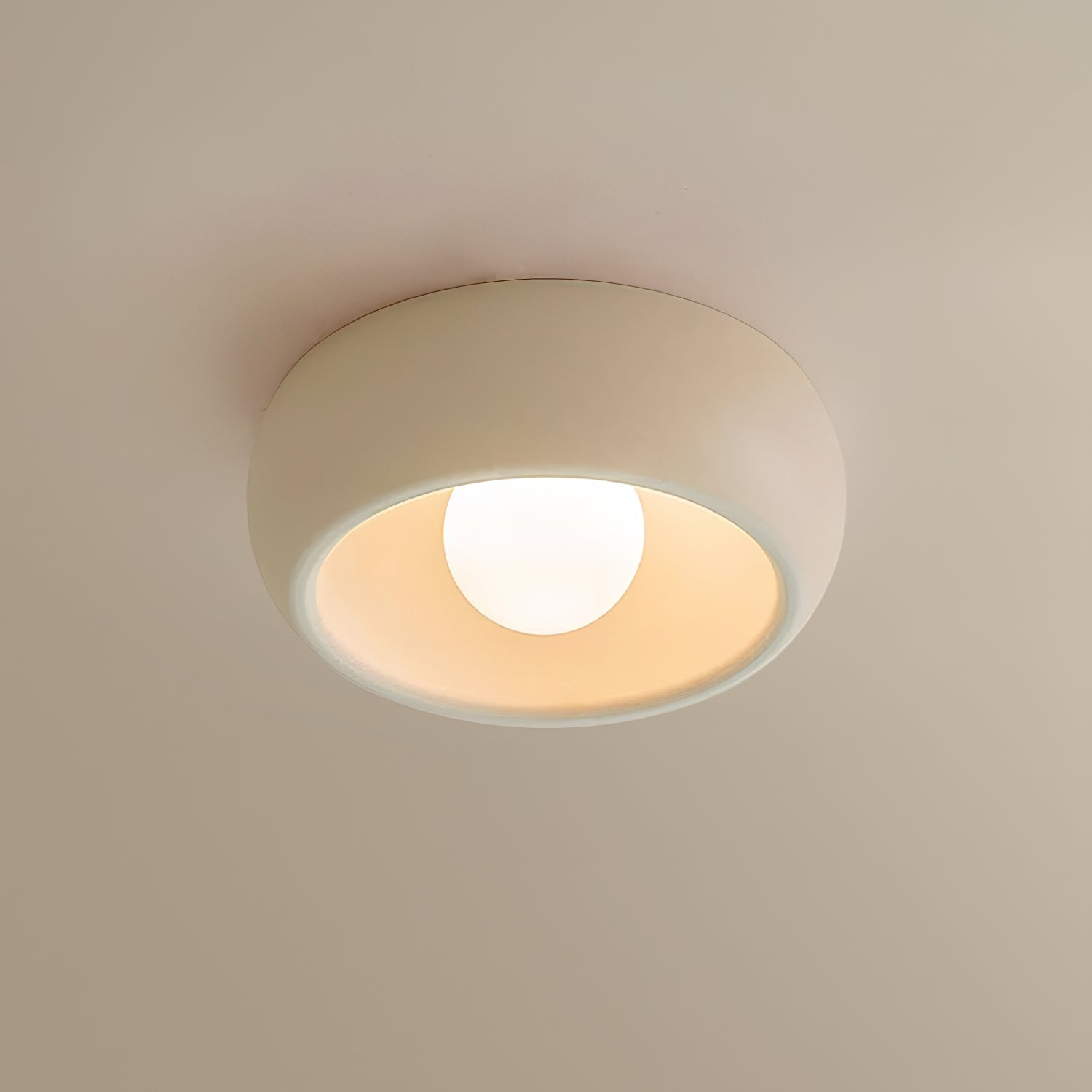 Louis Modern Minimalist Round Glass Ceiling Light - Letslighting