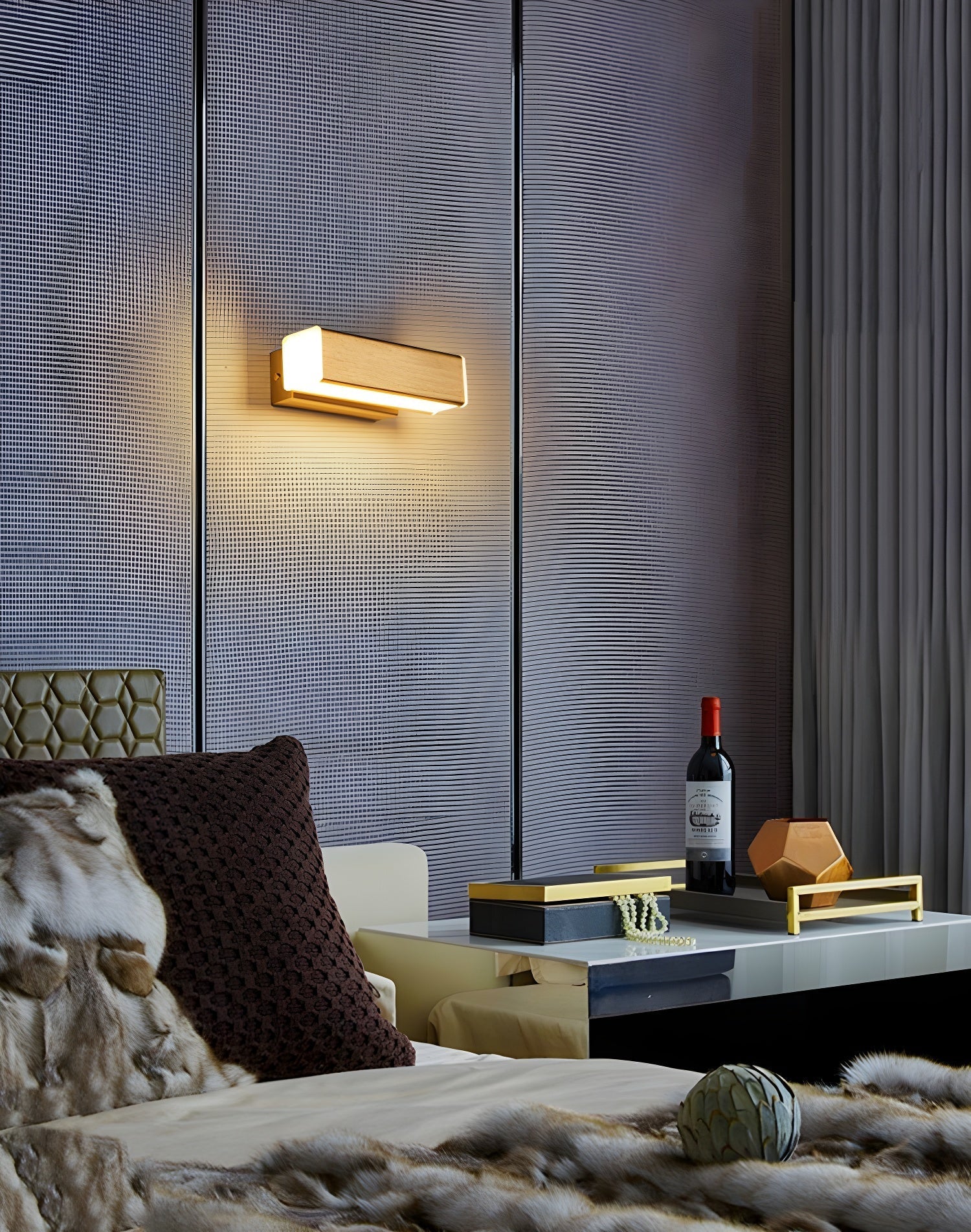 Lineace Wood & Acrylic Wall Light - Letslighting