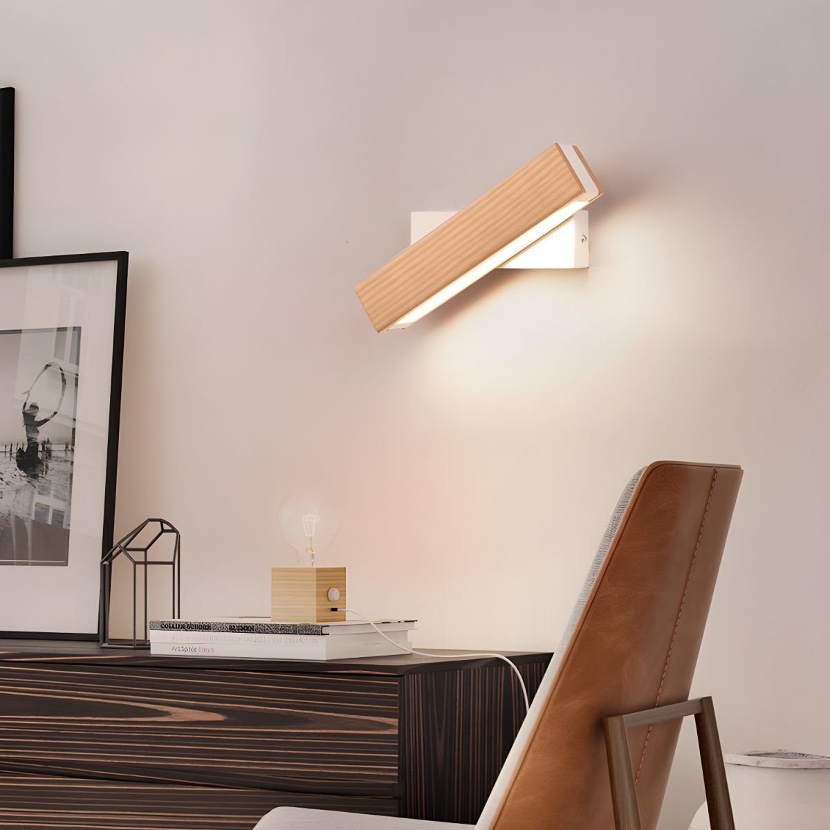 Lineace Wood & Acrylic Wall Light - Letslighting
