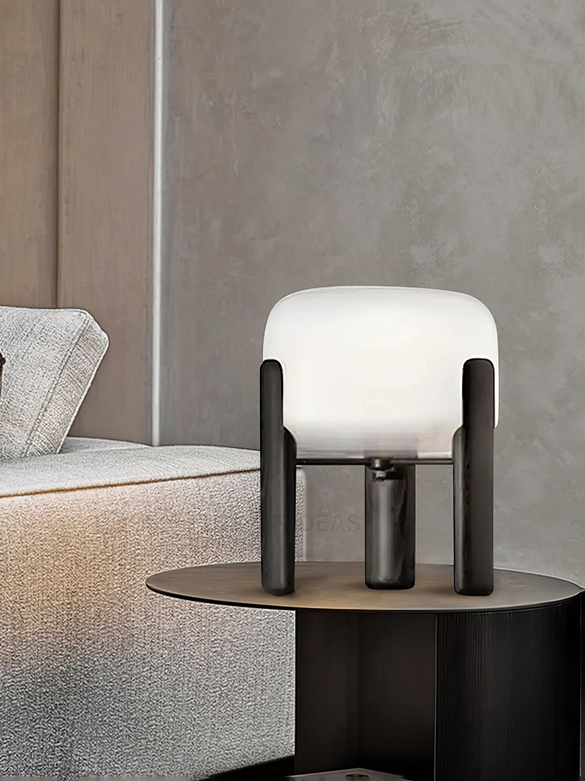 Elden Wood & Glass Table Lamp - Letslighting