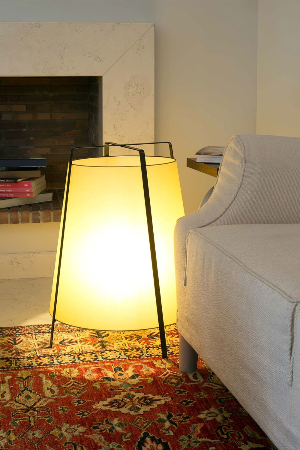 Lexis Fabric Scandinavian Table Lamp - Letslighting