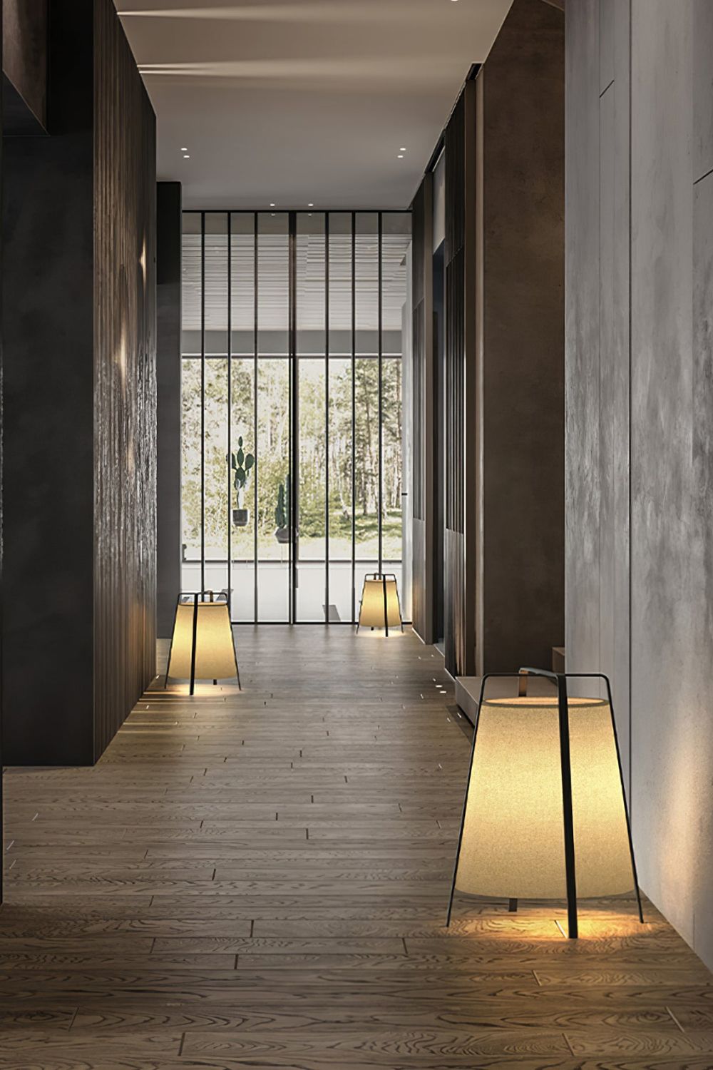 Lexis Fabric Scandinavian Table Lamp - Letslighting