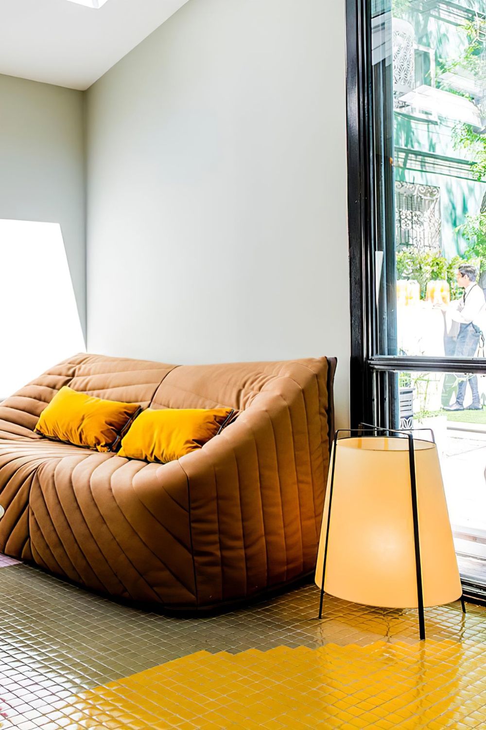 Lexis Fabric Scandinavian Table Lamp - Letslighting