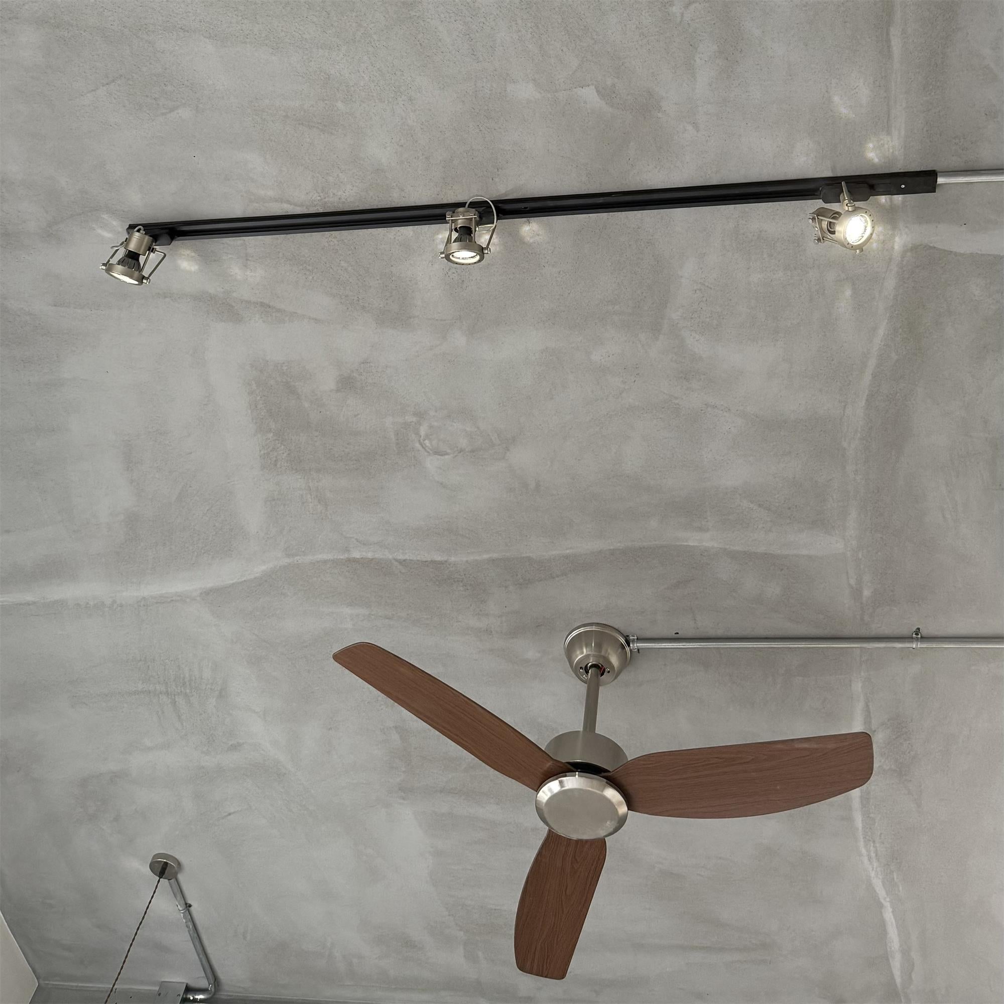 Ivelor Vintage Industrial Glass Track Lights - Letslighting