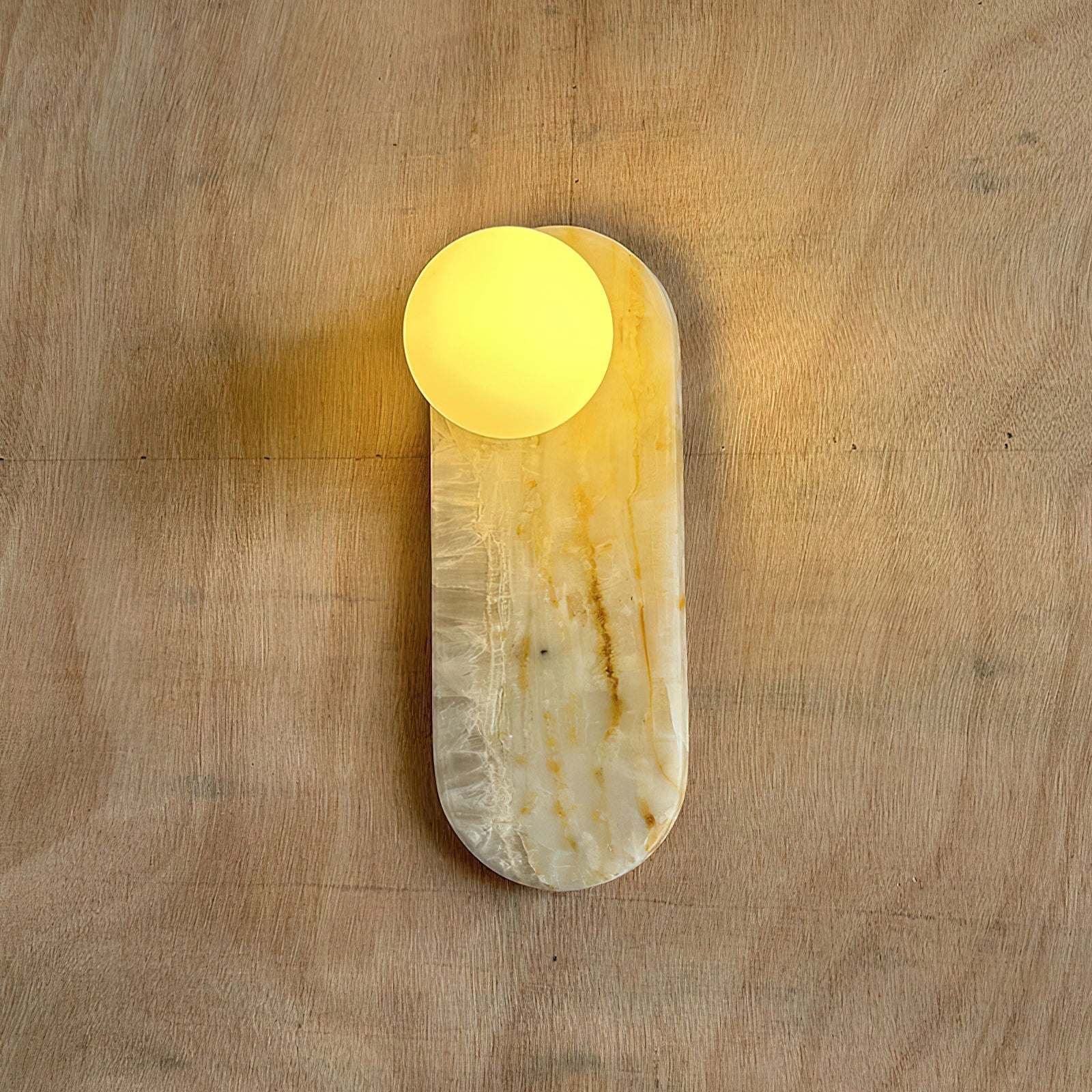 Syraeia Modern Minimalist Marble Jade Wall Lamp - Letslighting