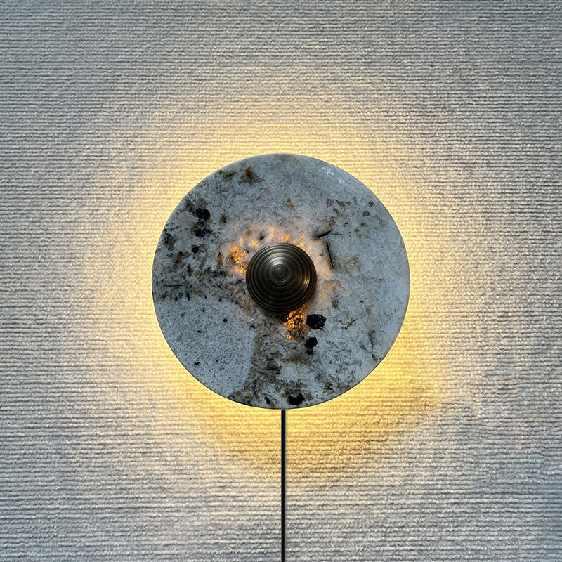 Mydorila Nordic Art Plug Marble Wall Lamp - Letslighting