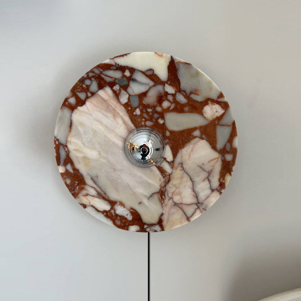 Mydorila Nordic Art Plug Marble Wall Lamp - Letslighting