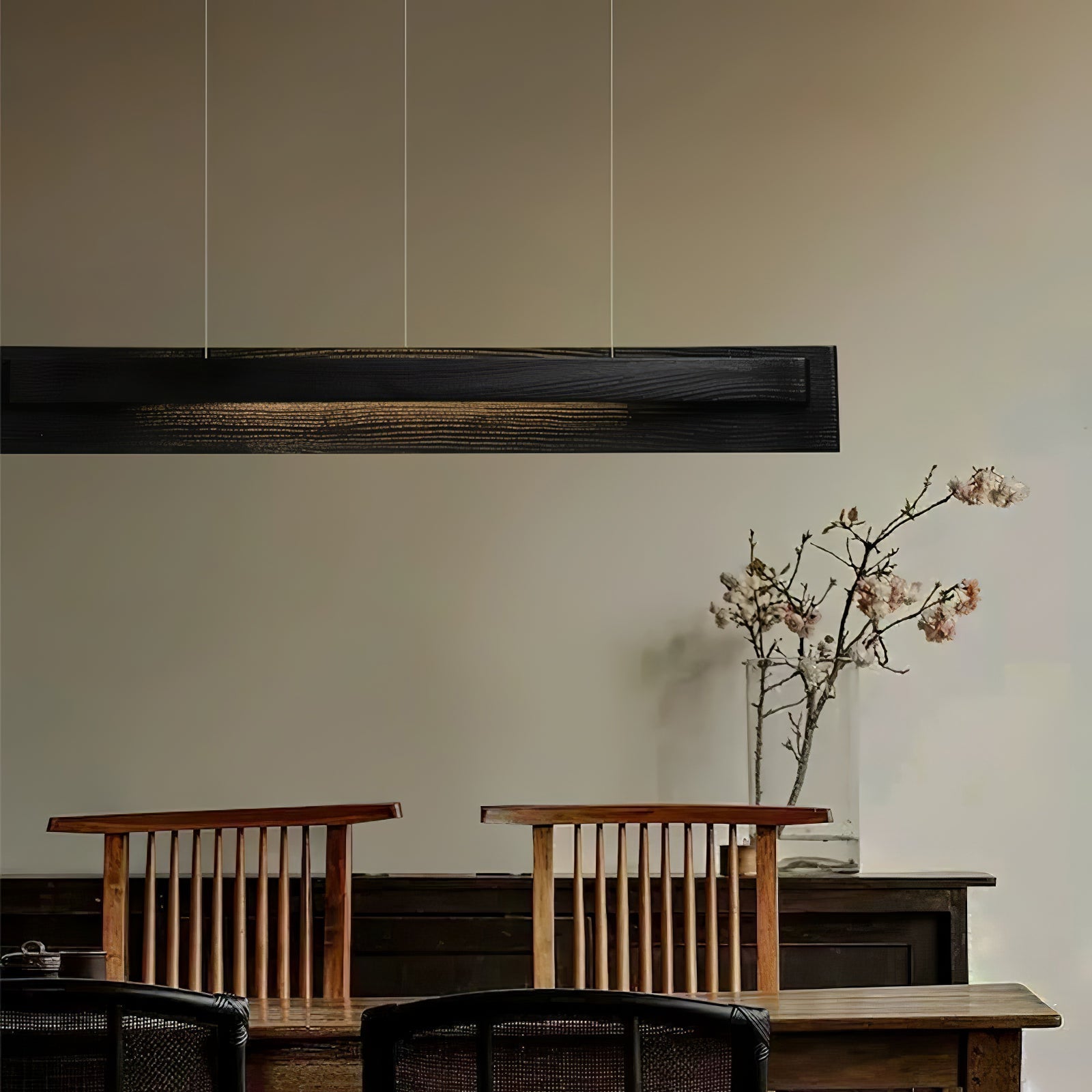 Zaraeyra Minimalist Wood Pendant Light - Letslighting