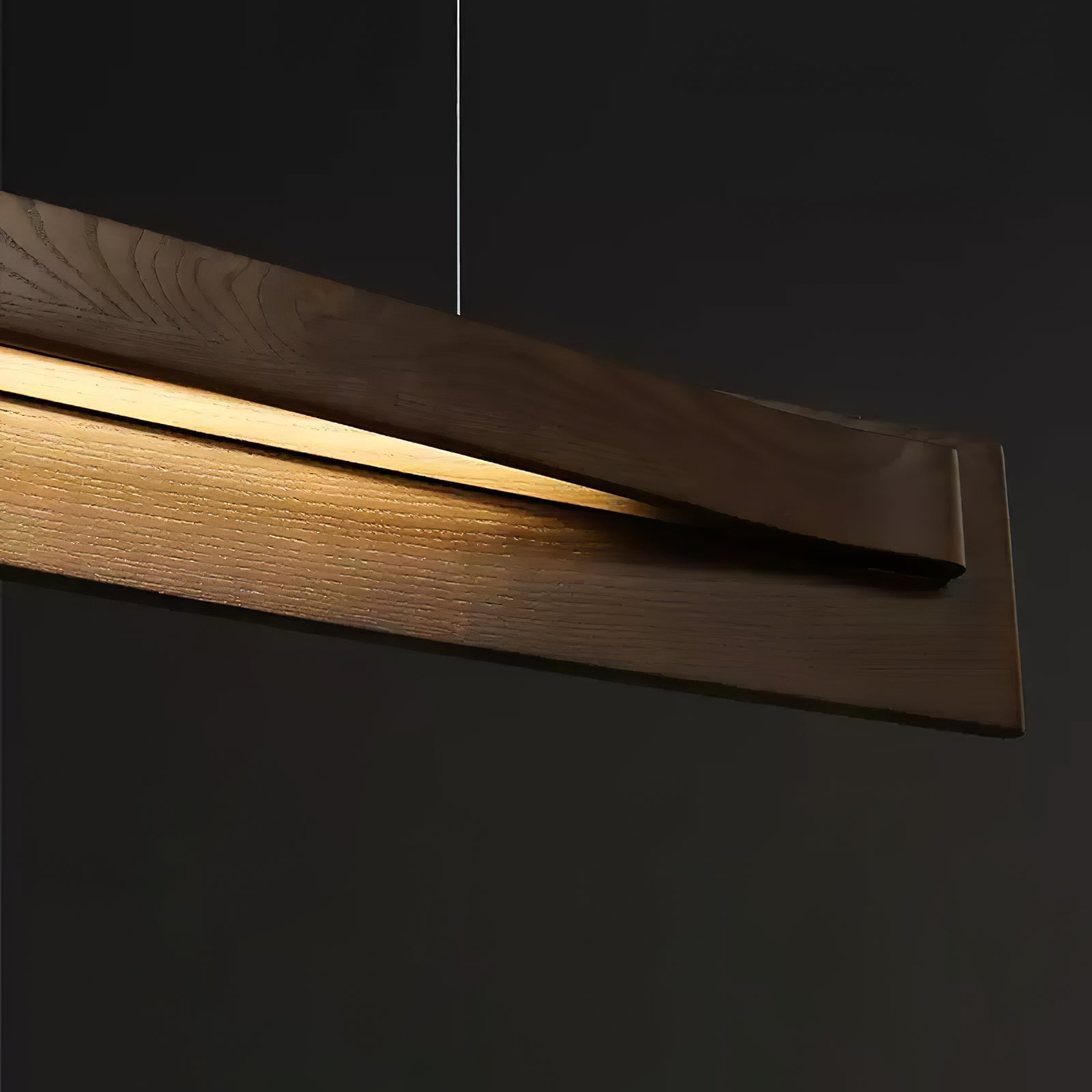 Zaraeyra Minimalist Wood Pendant Light - Letslighting