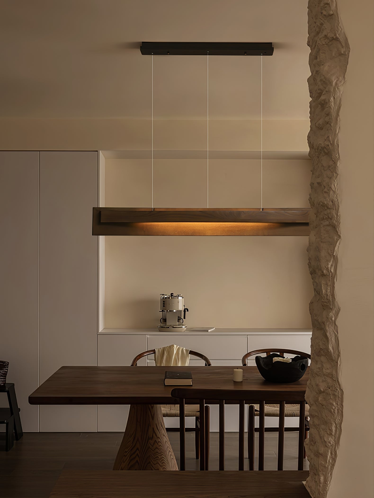 Zaraeyra Minimalist Wood Pendant Light - Letslighting