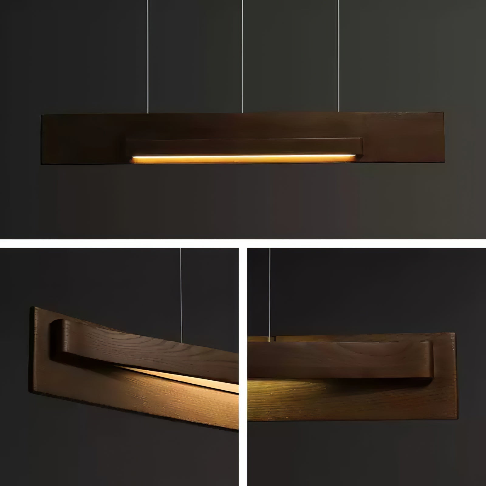 Zaraeyra Minimalist Wood Pendant Light - Letslighting