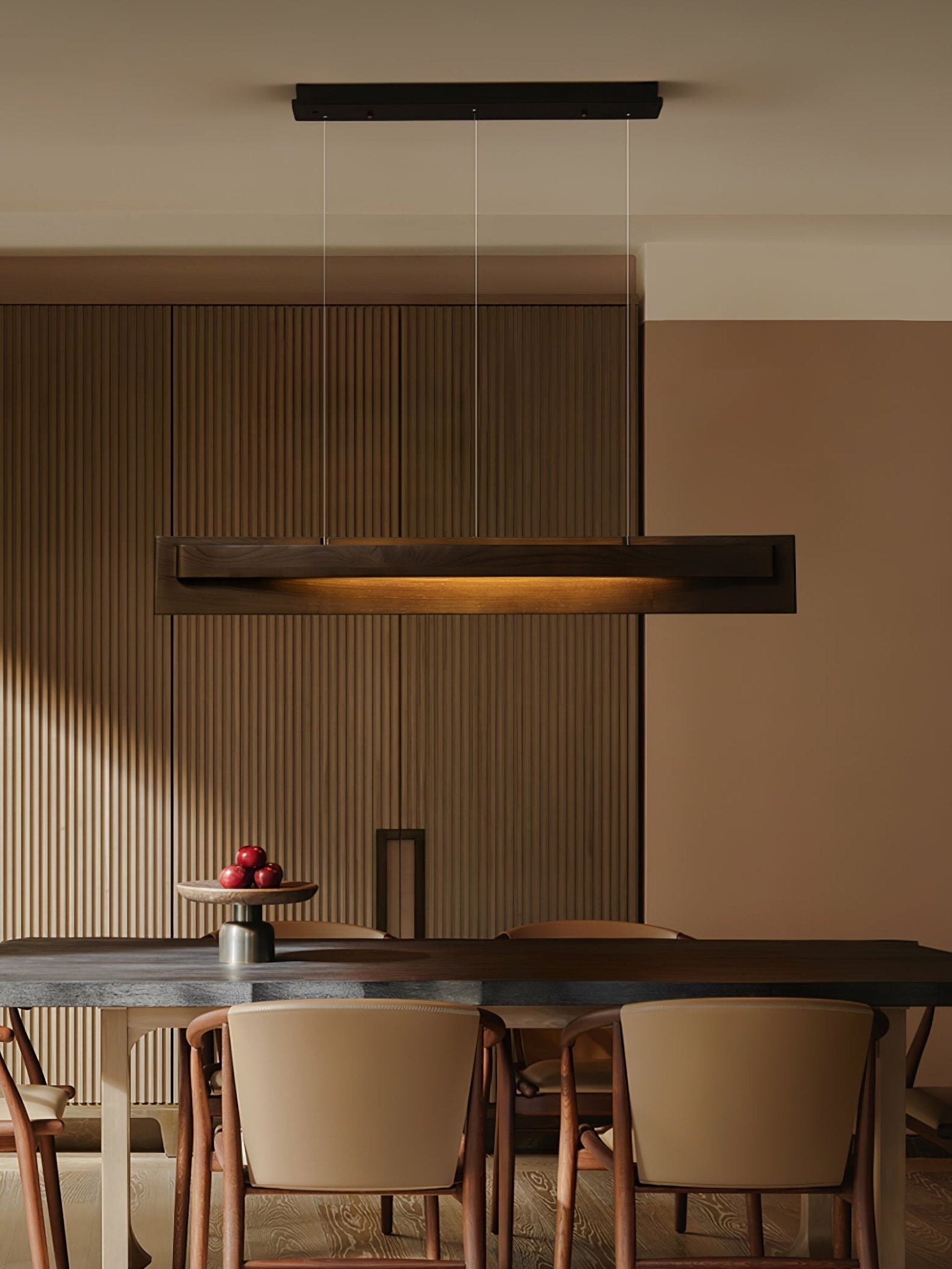 Zaraeyra Minimalist Wood Pendant Light - Letslighting