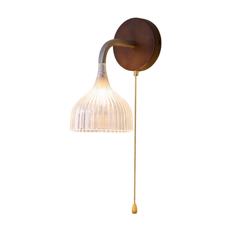 Cimararae Elegance Classic Wood Wall Lamp - Letslighting
